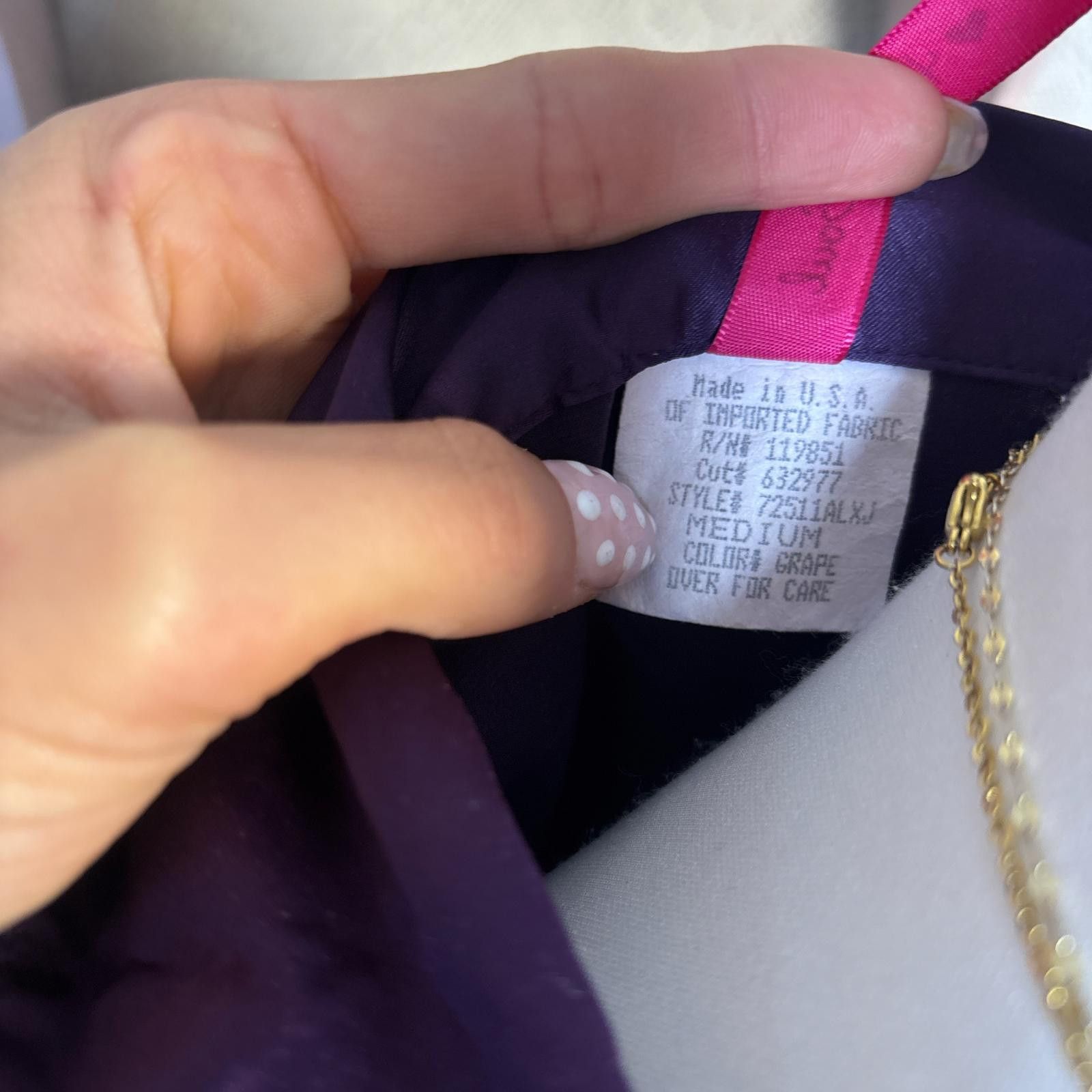 Other y2k purple office siren fitted blouse Size M / US 6-8 / IT 42-44 - 5 Thumbnail