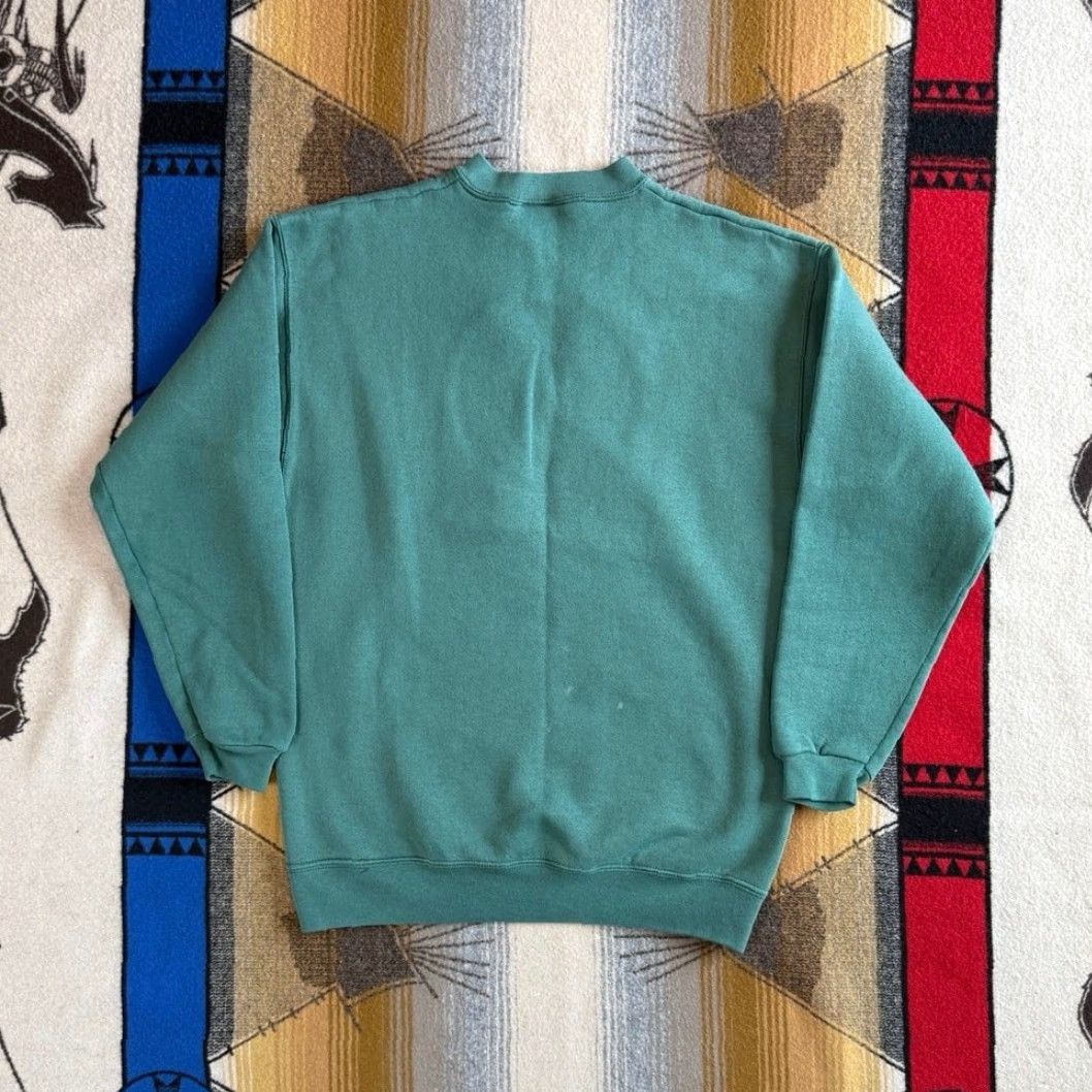 Tultex VINTAGE Busch Gardens Embroidered Crewneck Sweatshirt Size M Tiger Green Tultex Sweatshirt Mens 90s Animals Crew Neck Size US M / EU 48-50 / 2 - 4 Thumbnail