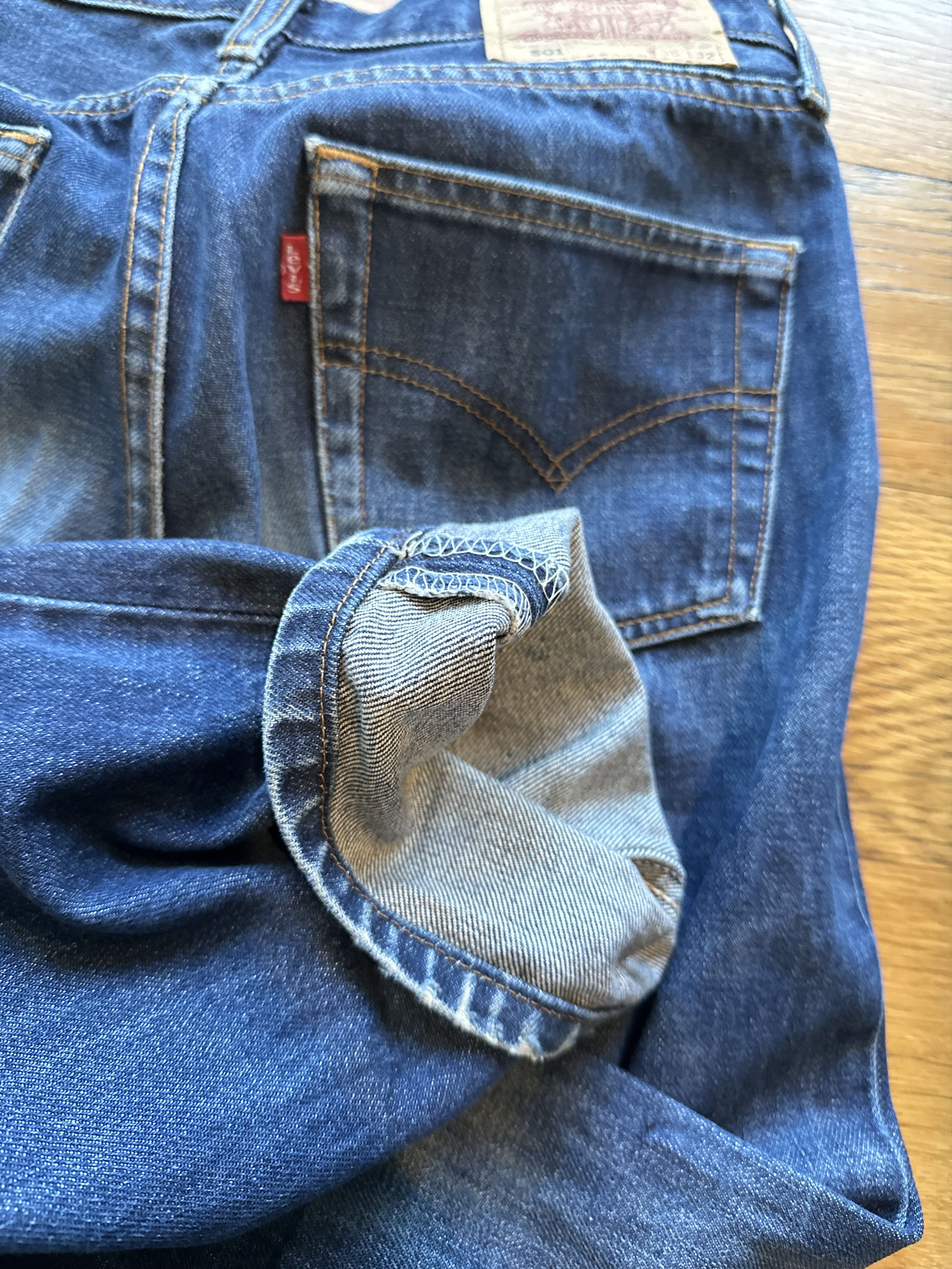 Levi's Levi's 501xx Straight Button Fly 30x30 Distressed Jeans Size US 30 / EU 46 - 7 Thumbnail