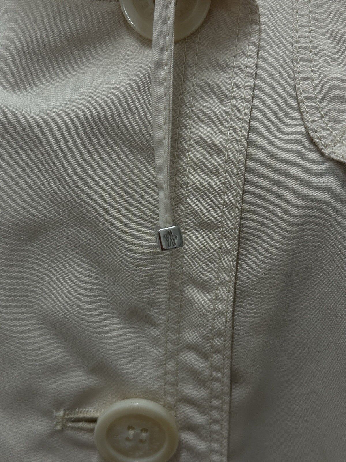 Moncler Moncler Nerine Women Belted Trench Coat Jacket Nylon Shirri Size L / US 10 / IT 46 - 16 Thumbnail
