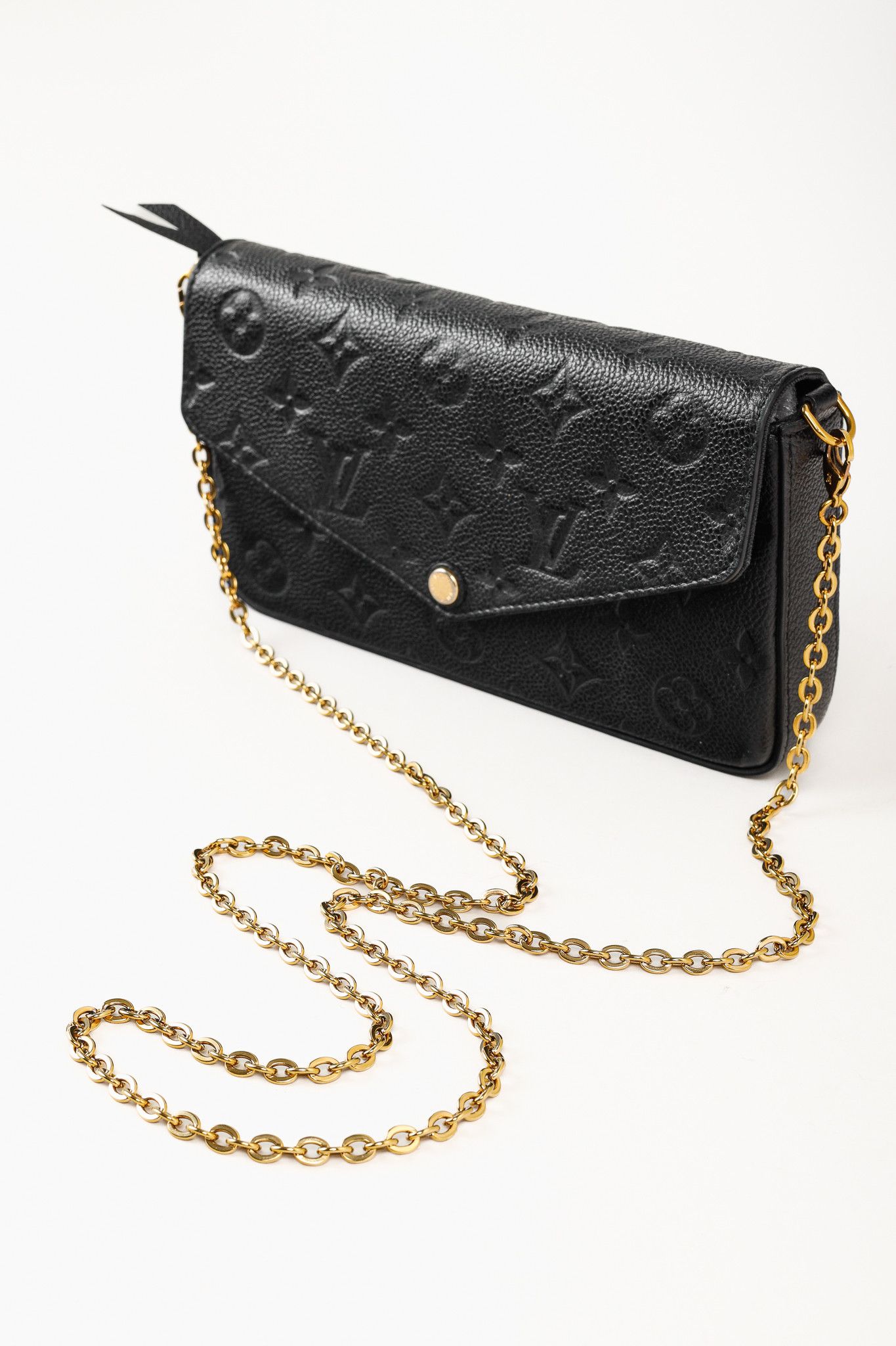 Louis Vuitton Louis Vuitton Felicie Monogram Empreinte Leather Pochette Size ONE SIZE - 7 Thumbnail