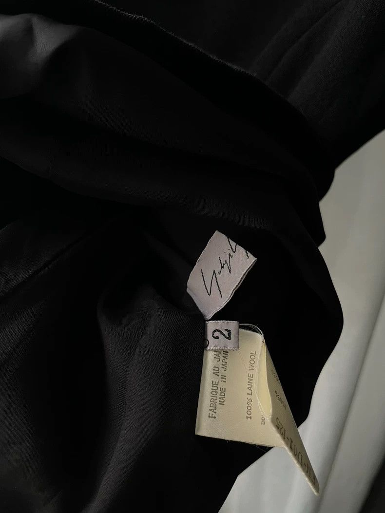 Yohji Yamamoto yohji Yamamoto size 2 Midcentury Black Wool Short Sleeve D Size M / US 6-8 / IT 42-44 - 5 Thumbnail