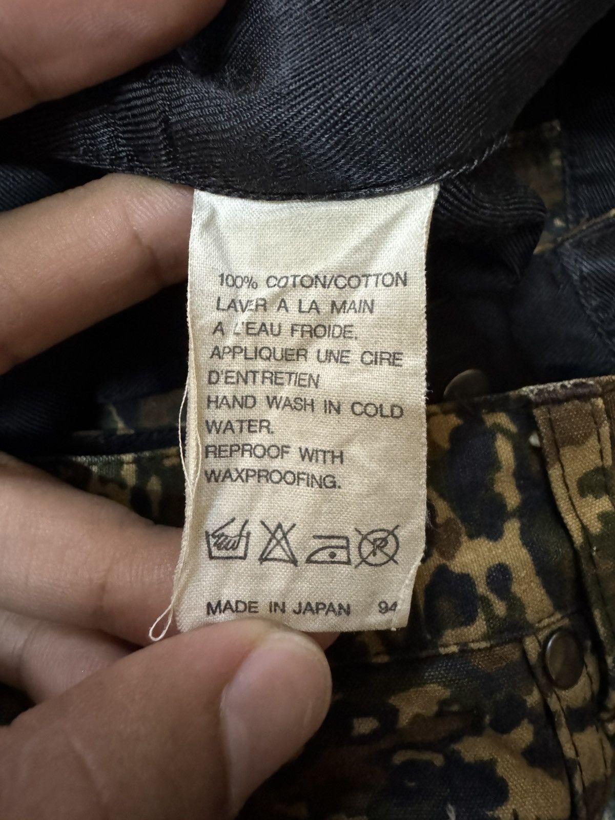 A.P.C. × Japanese Brand Vintage 00’s APC Camo Brushed Cotton Trousers Pants Size US 26 / EU 42 - 6 Thumbnail