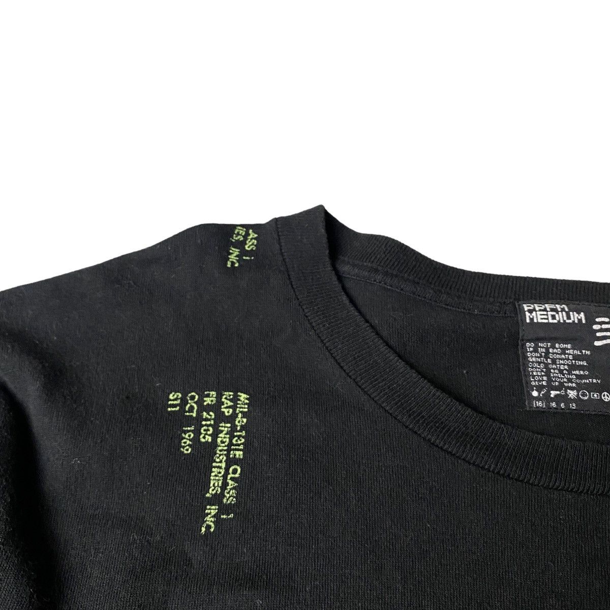 Hysteric Glamour × Japanese Brand × PPFM 2000's PPFM Code Cyberpunk Longsleeve Size US L / EU 52-54 / 3 - 4 Thumbnail