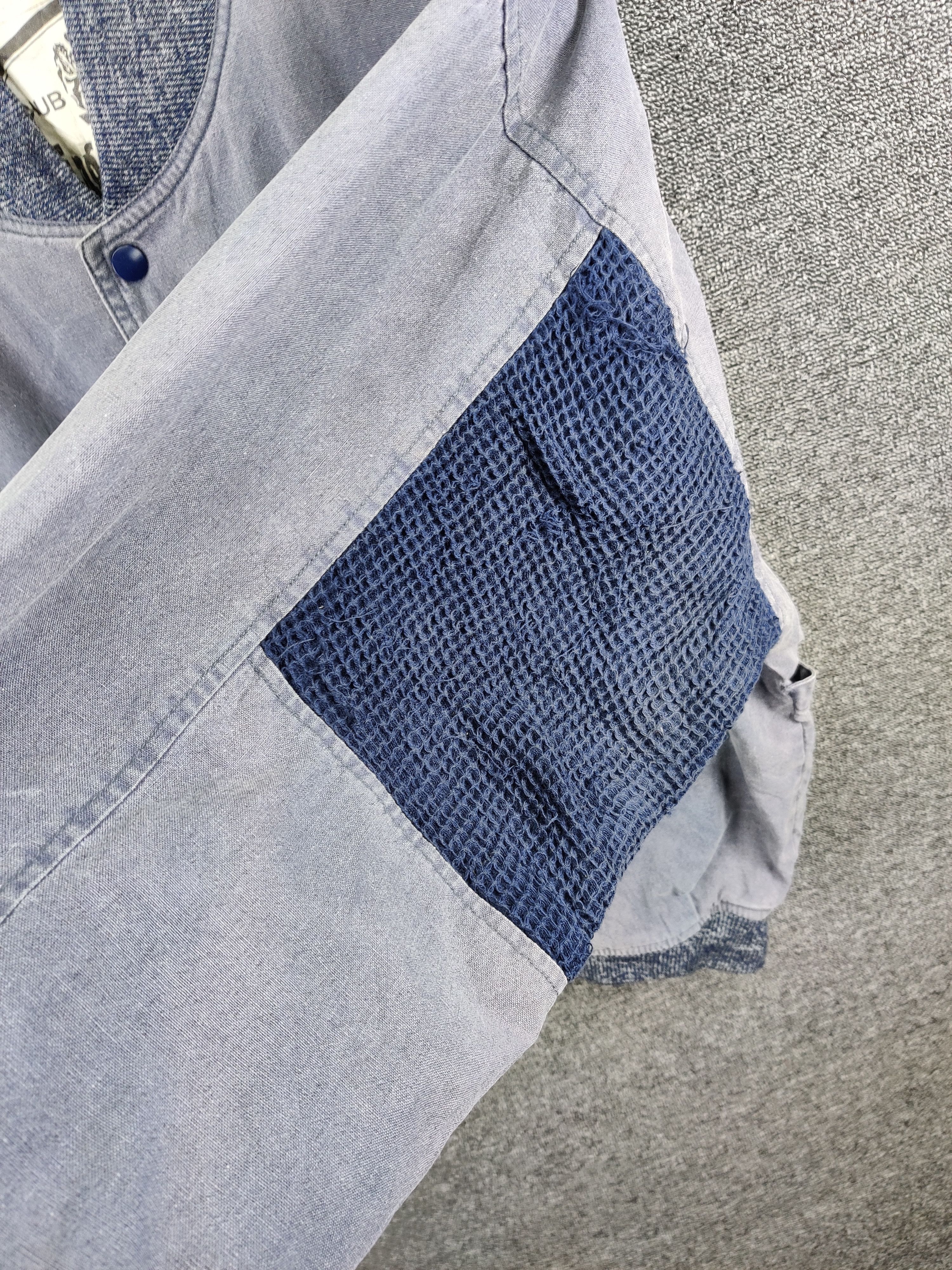 Japanese Brand Vintage King Jonathan Parachute Denim Bomber Jacket Size US XL / EU 56 / 4 - 13 Thumbnail