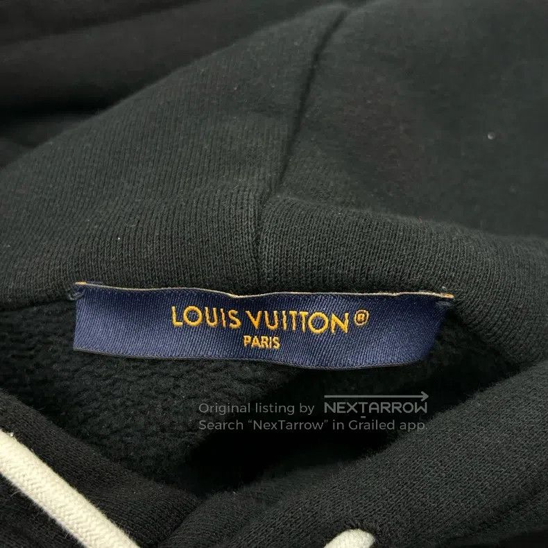 Louis Vuitton Louis Vuitton Embroidered Pin Letter Logo Print Long Sleev Size US XXL / EU 58 / 5 - 4 Thumbnail