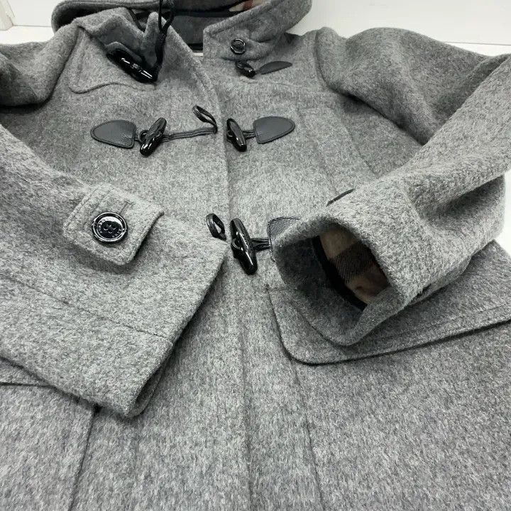 Burberry Burberry Burberry Hooded Duffle Coat in Gray-2507 Size US S / EU 44-46 / 1 - 7 Thumbnail