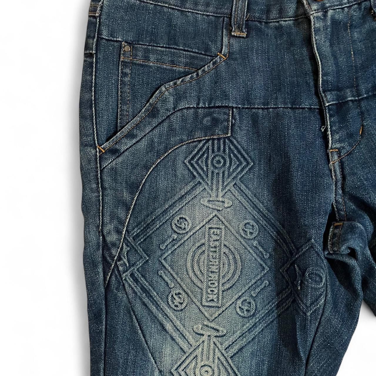 PPFM PPFM Embossed Jeans Size US 29 - 3 Thumbnail