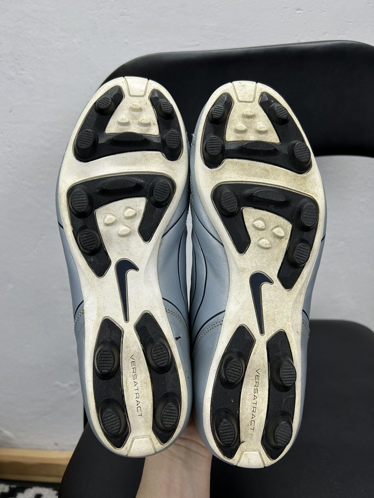 Nike × Vintage 2004 Nike Mercurial Vapor Pace II Football Cleats Blue 43 Size US 10.5 / EU 43-44 - 6 Thumbnail