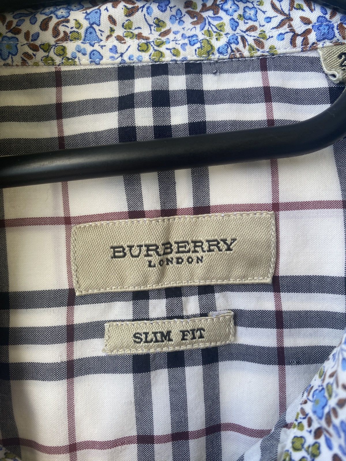 Burberry Luxury fullprint vintage shirt button up Size US S / EU 44-46 / 1 - 2 Thumbnail