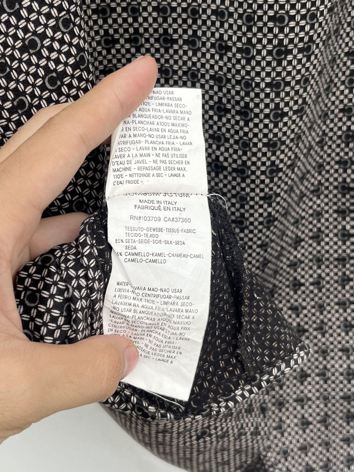Armani Exchange × Giorgio Armani GIORGIO ARMANI C PATTERN SHIRT Size US L / EU 52-54 / 3 - 10 Thumbnail