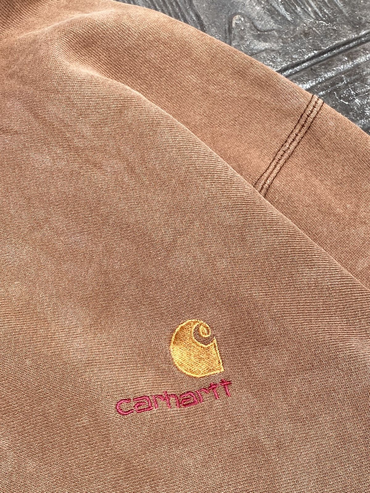 Carhartt × Vintage Distressed 80s~90s CARHARTT Reverse Weave Talon USA Zipper Size US L / EU 52-54 / 3 - 6 Thumbnail