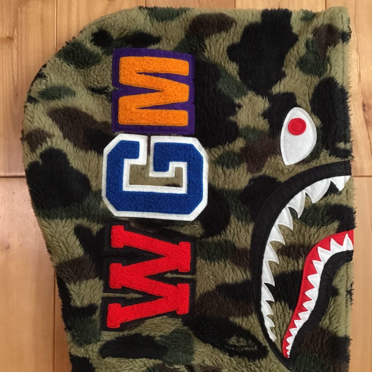 Bape BAPE Boar Shark full zip hoodie 1st camo green a bathing ape Size US XL / EU 56 / 4 - 4 Thumbnail