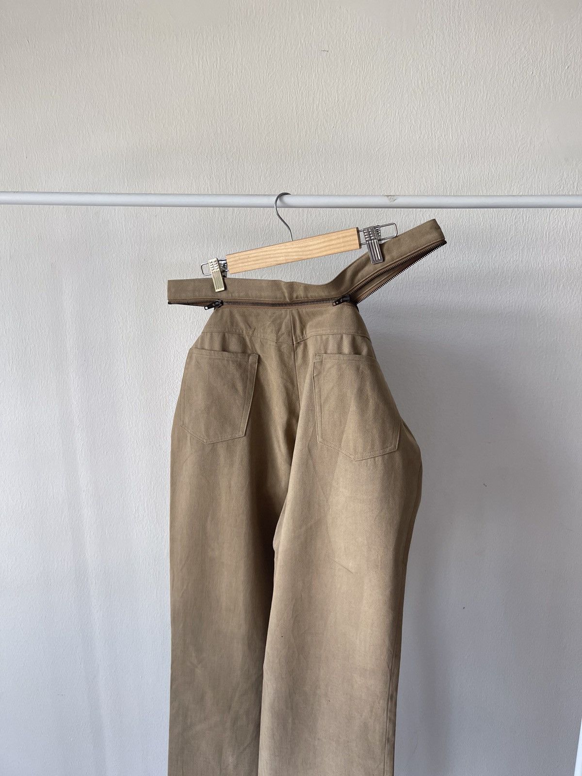 Raf Simons Rare Deadstock A/W 2002-2003 Raf Simons Zipwaist Pants Size US 34 / EU 50 - 13 Thumbnail