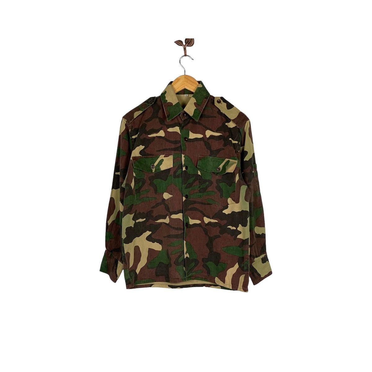 Japanese Brand Japanese Camouflage Military Light Jacket Size US XS / EU 42 / 0 - 1 Thumbnail