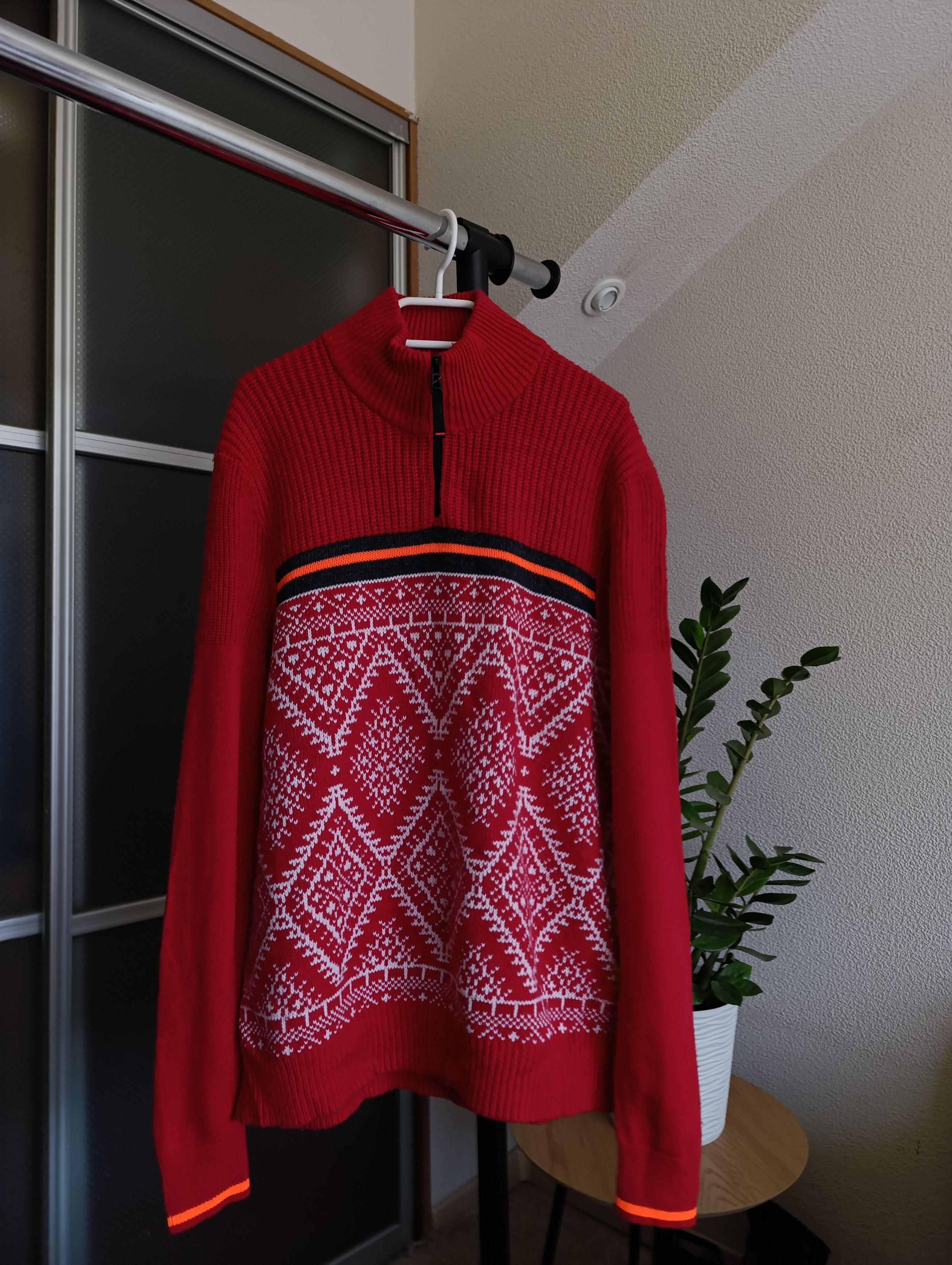 Bogner BOGNER FIRE & ICE MENS WOOL BLEND ZIP KNIT SWEATER PULLOVER Size US XL / EU 56 / 4 - 6 Thumbnail