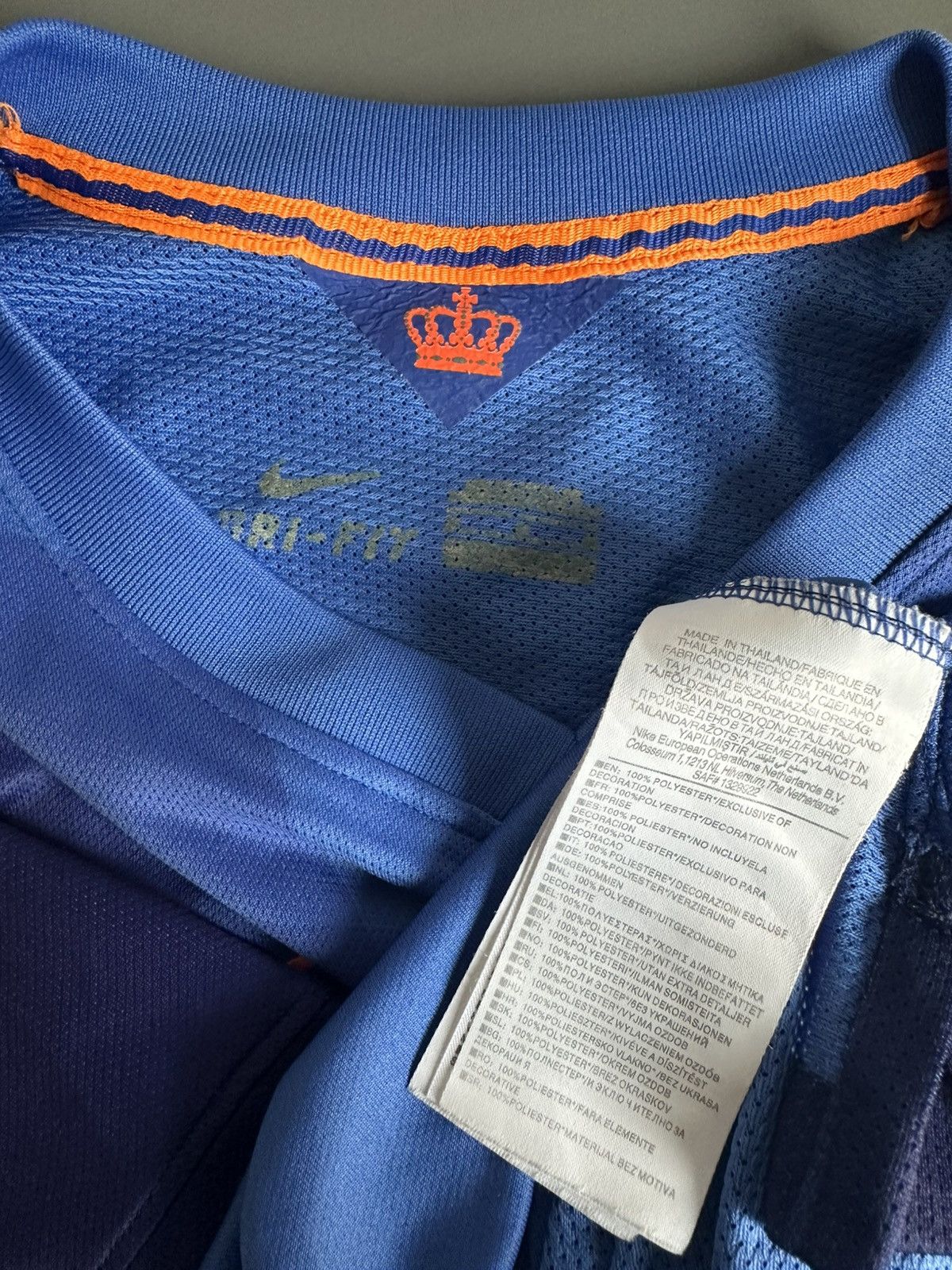 Nike × Vintage 2014 Holland Away Jersey Size US S / EU 44-46 / 1 - 4 Thumbnail
