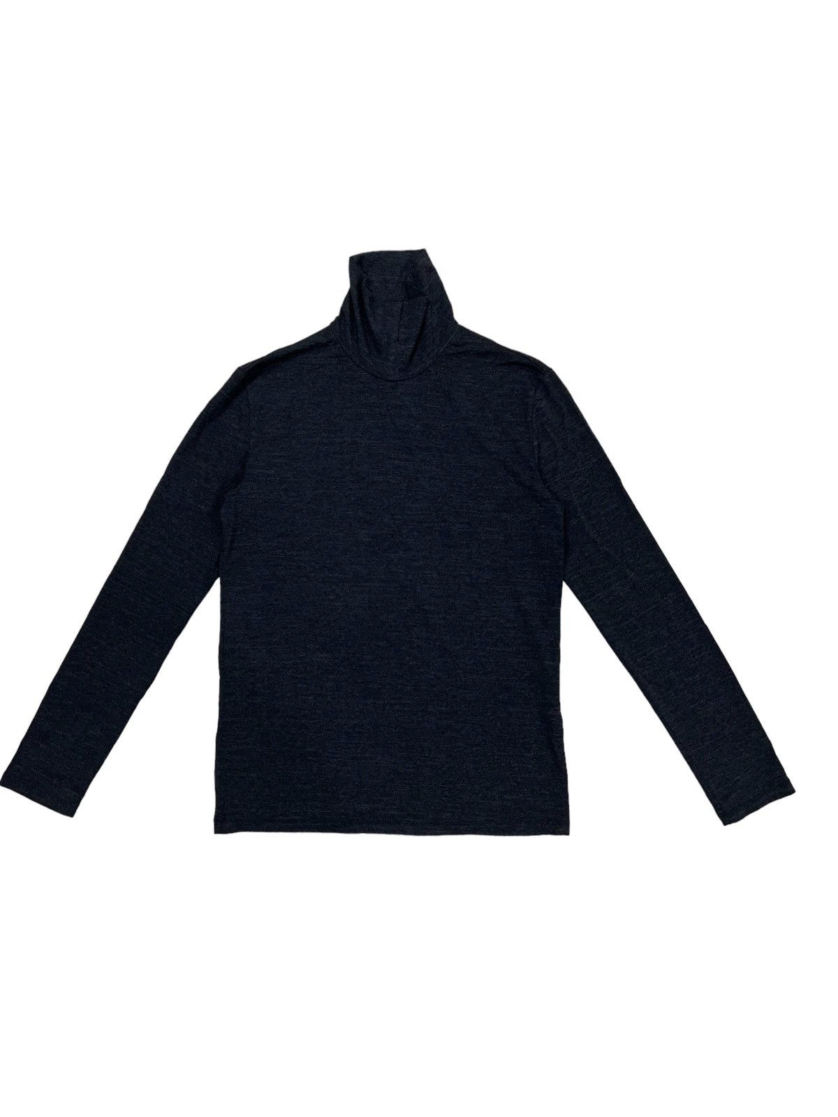Final Home Steve Jobs Cuff Collar Rayon Blend Long Sleeve Shirt Miyake Size US M / EU 48-50 / 2 - 4 Thumbnail