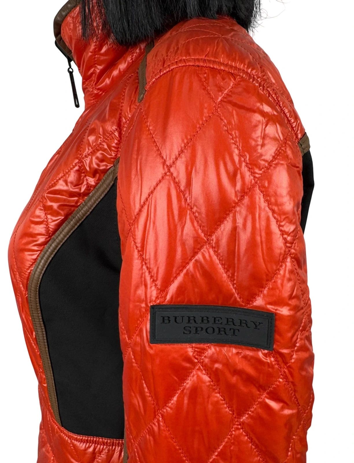 Burberry Burberry Sport Quilted Reversible Jacket Leather Trim size M Size M / US 6-8 / IT 42-44 - 4 Thumbnail
