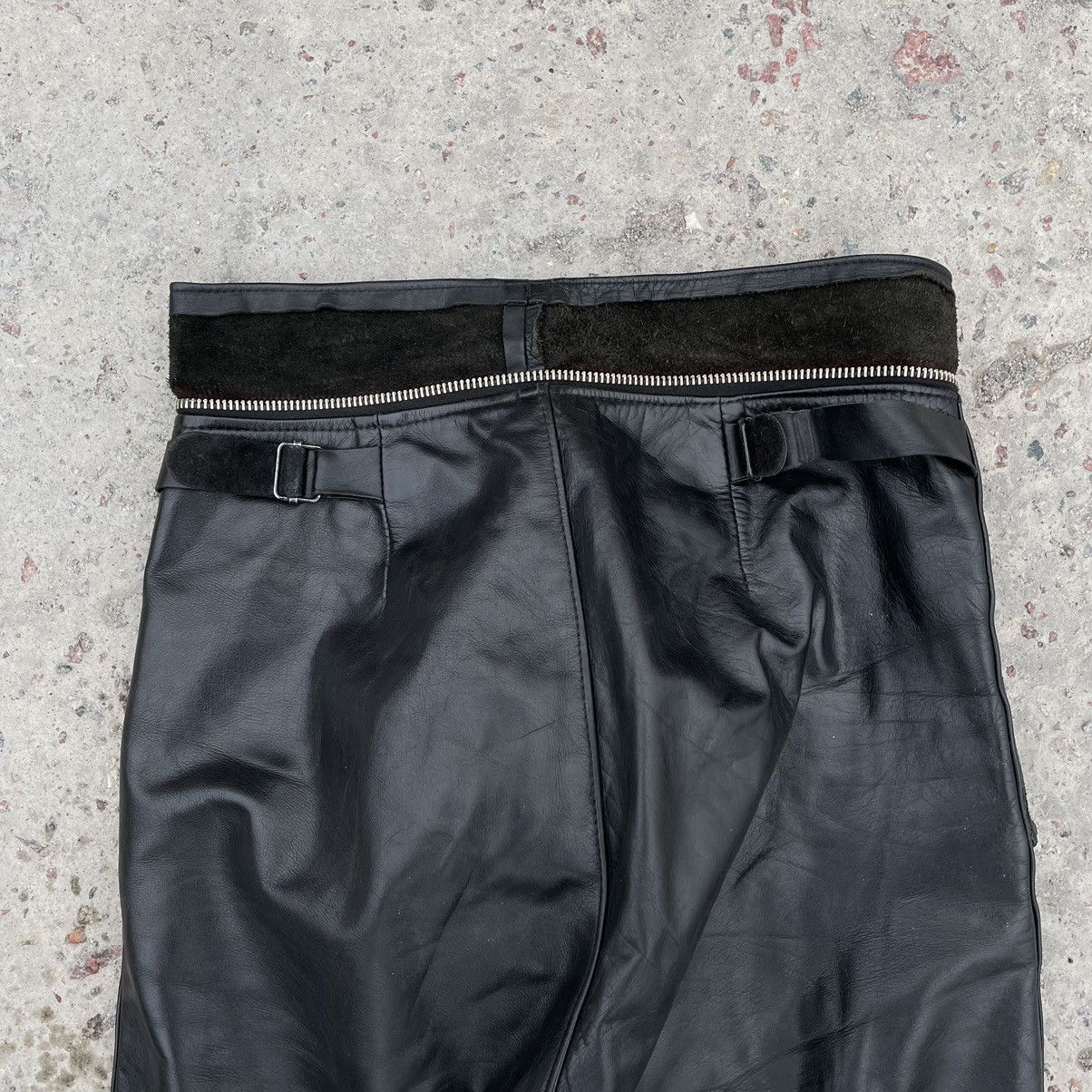 Vintage Vintage Moto Pants 31 Real Leather Y2K 90s USA Size US 31 - 9 Thumbnail