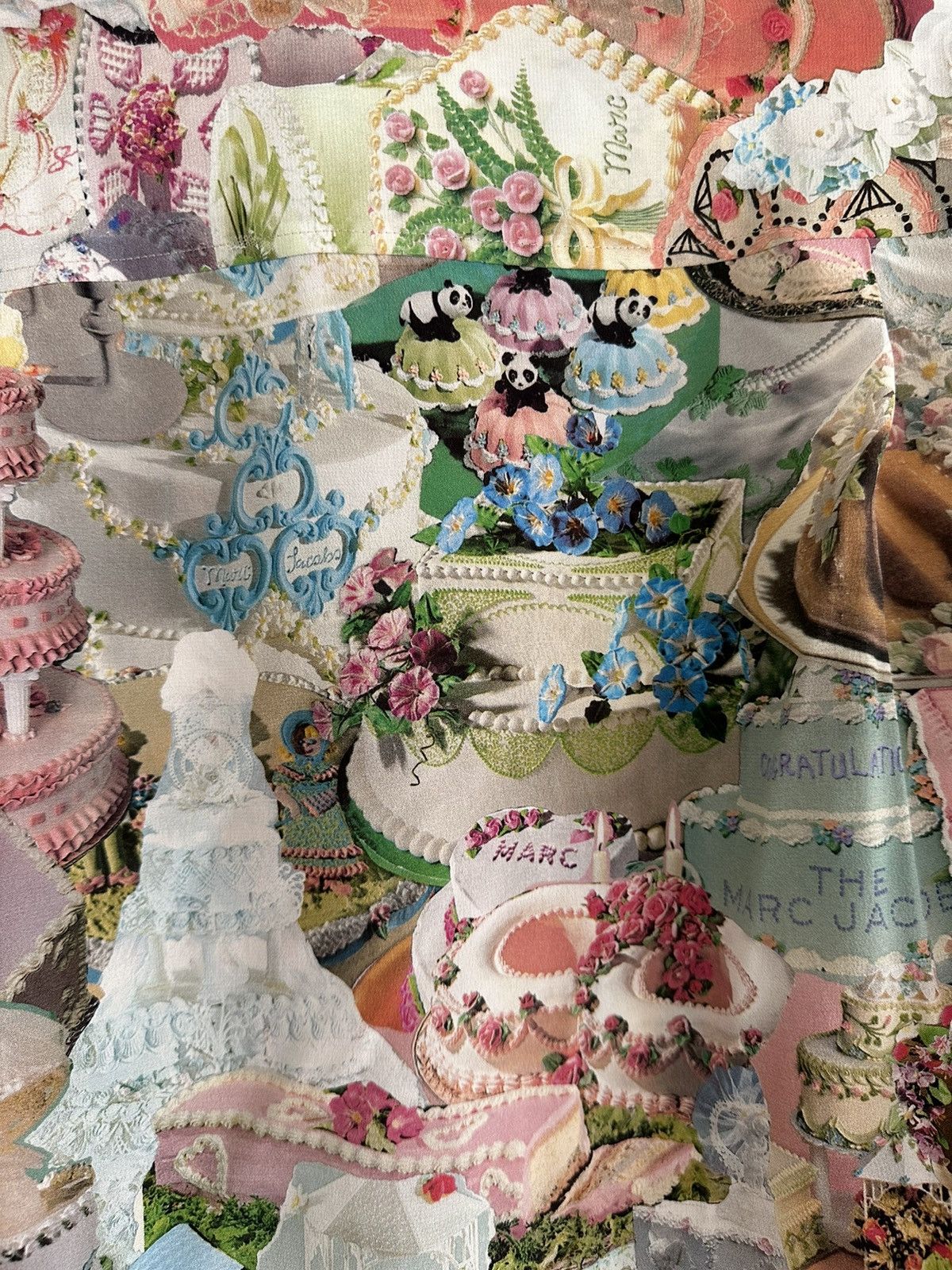 Marc Jacobs Marc Jacobs “The Silk Shirt” Cake Print Size US M / EU 48-50 / 2 - 8 Thumbnail