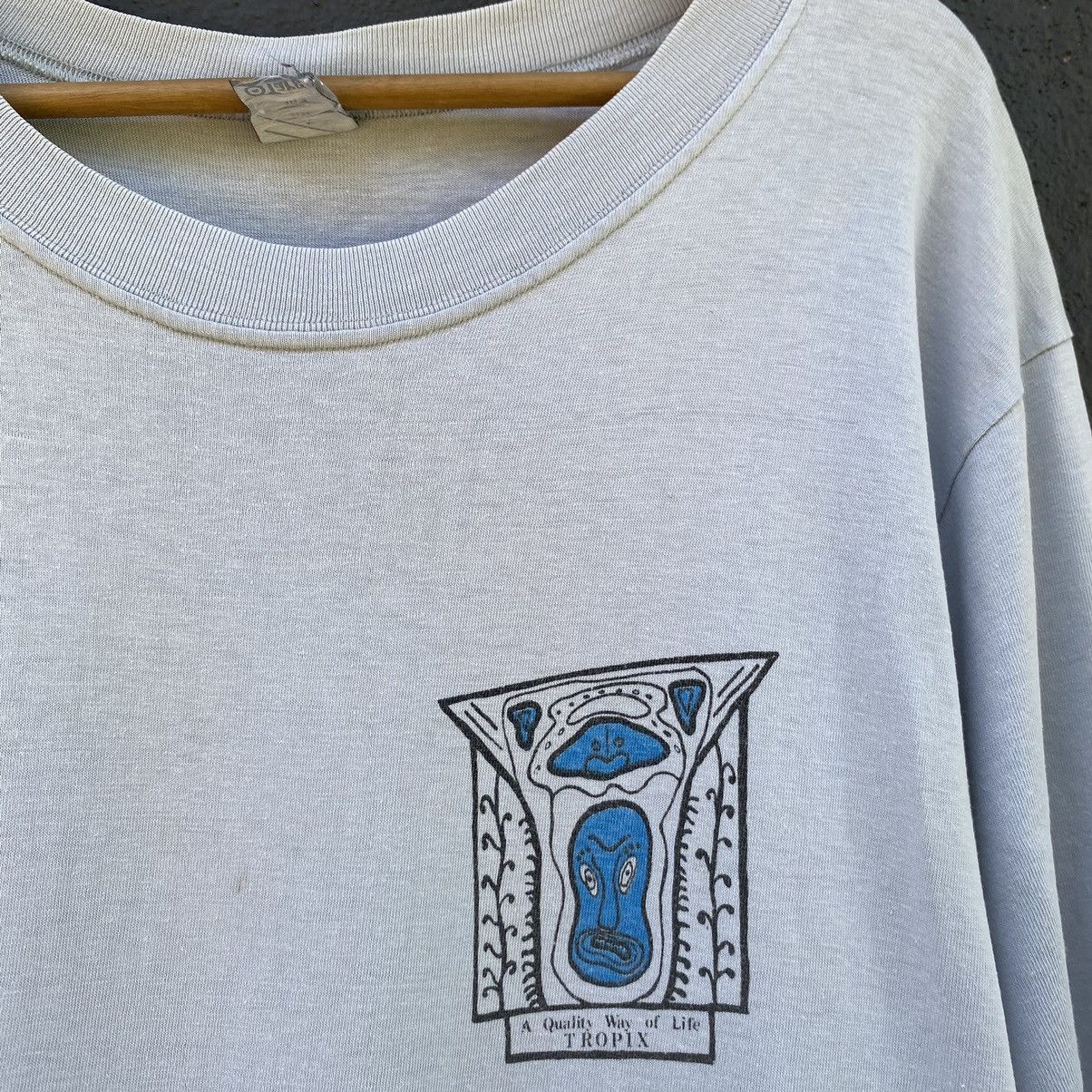 Man Made In Australia 💥SICK💥 THRASHED Vintage 90s Tropix Australia Surf ERD TEE Size US XL / EU 56 / 4 - 11 Thumbnail
