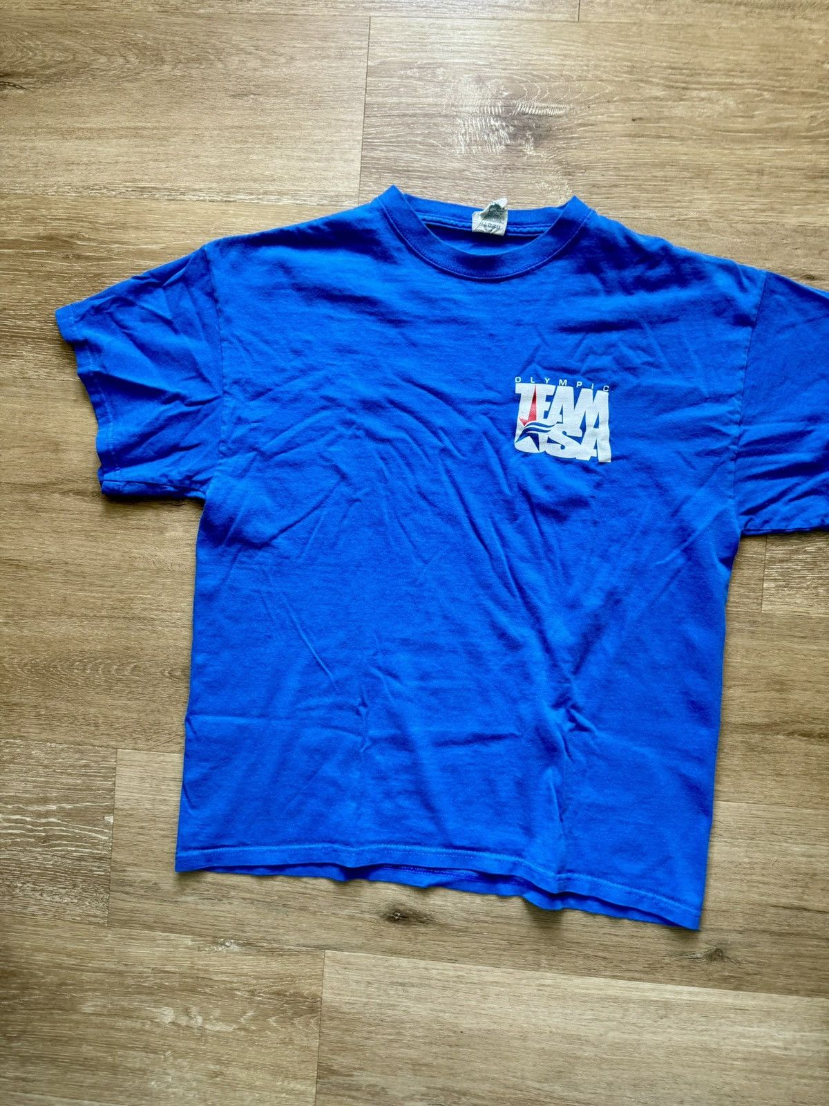 USA Olympics Retro TEAM USA Olympics Official Tee Blue (Large) Size US L / EU 52-54 / 3 - 1 Thumbnail