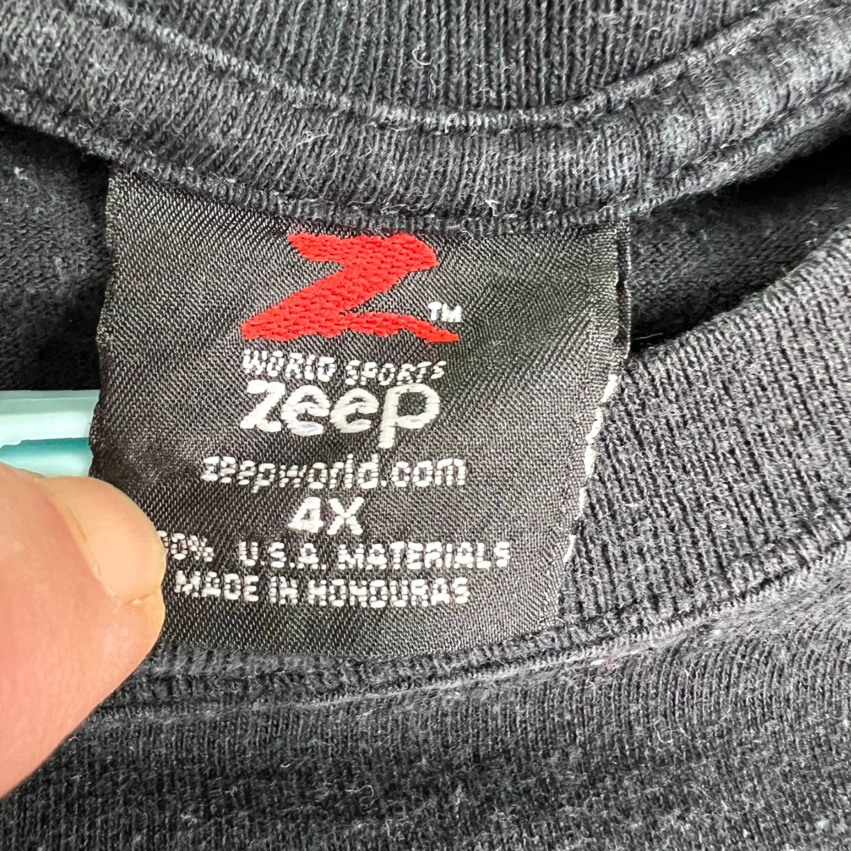 Vintage VINTAGE Zeep Biggie Smalls Shirt Mens 4XL Black Cotton Knit Crew Neck Short Sleeve Logo Graphic Print Hip Hop 2003 April The Lost Tapes Big & Tall XXL Size US XXL / EU 58 / 5 - 3 Thumbnail