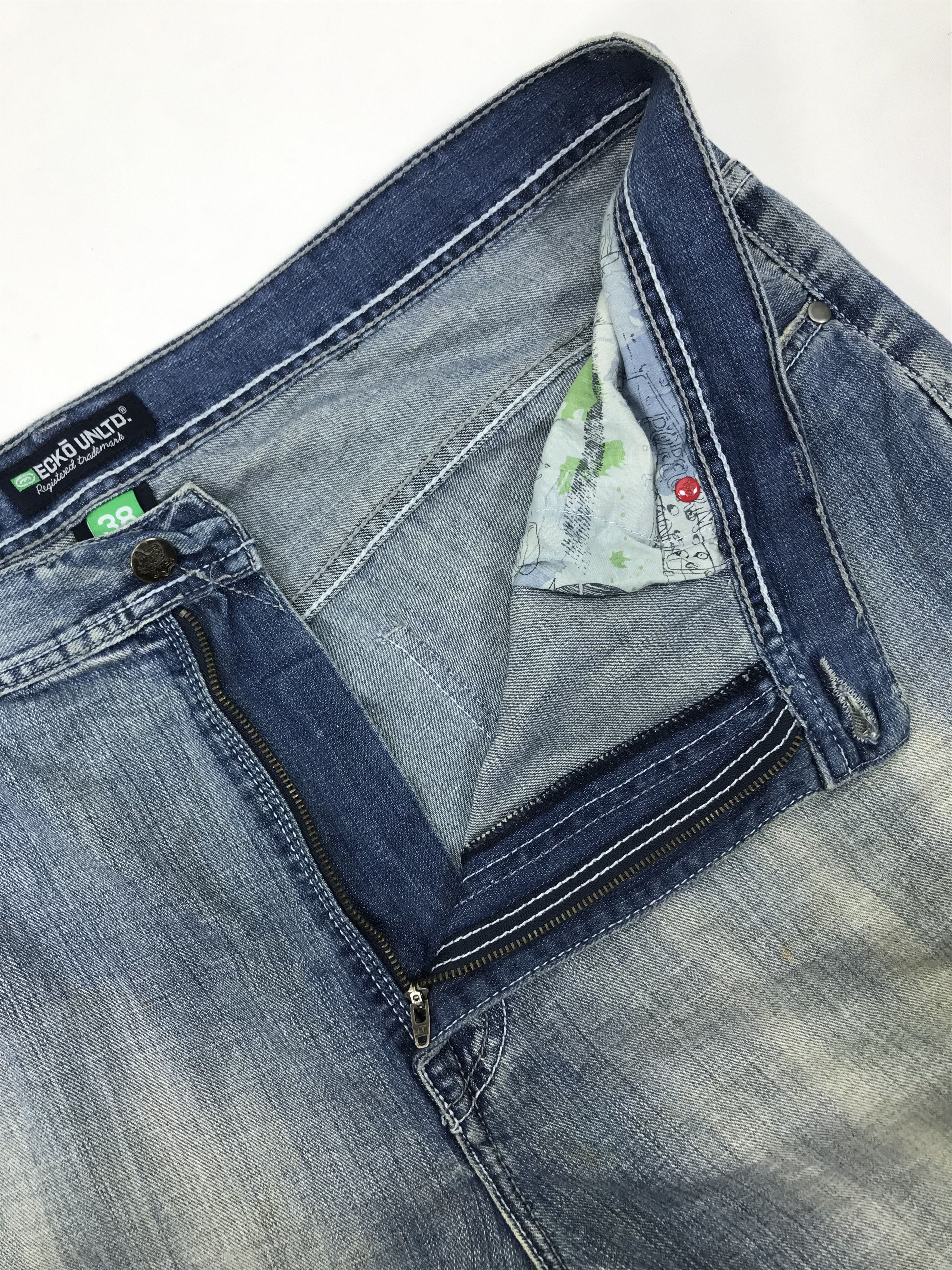 Ecko Unltd. Vintage Y2K Ecko UNLTD Baggy Jeans Size US 38 / EU 54 - 9 Thumbnail