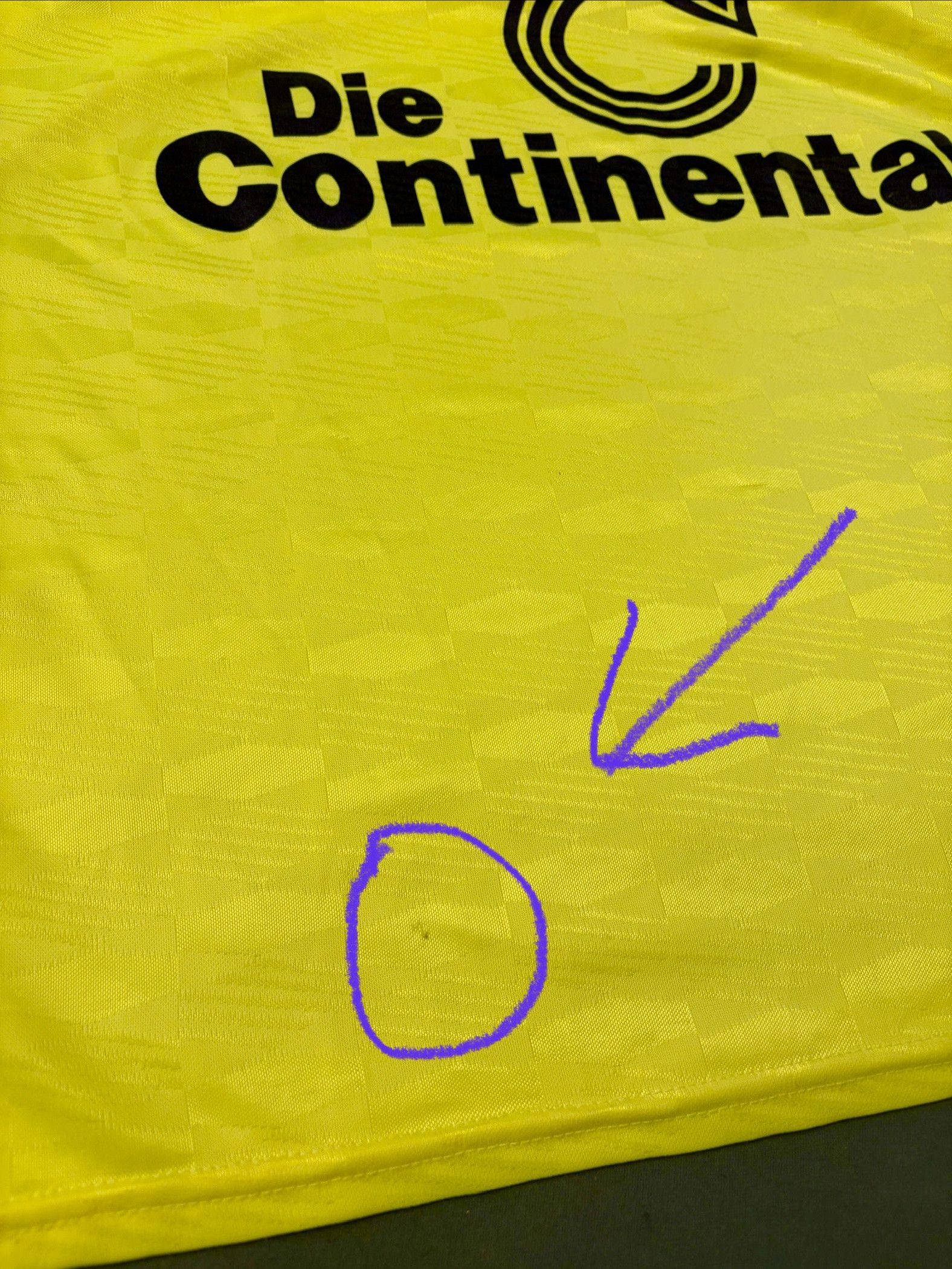 Nike Borussia Dortmund Home Jersey 1991 / 1992 LS 91/92 Size US M / EU 48-50 / 2 - 13 Thumbnail