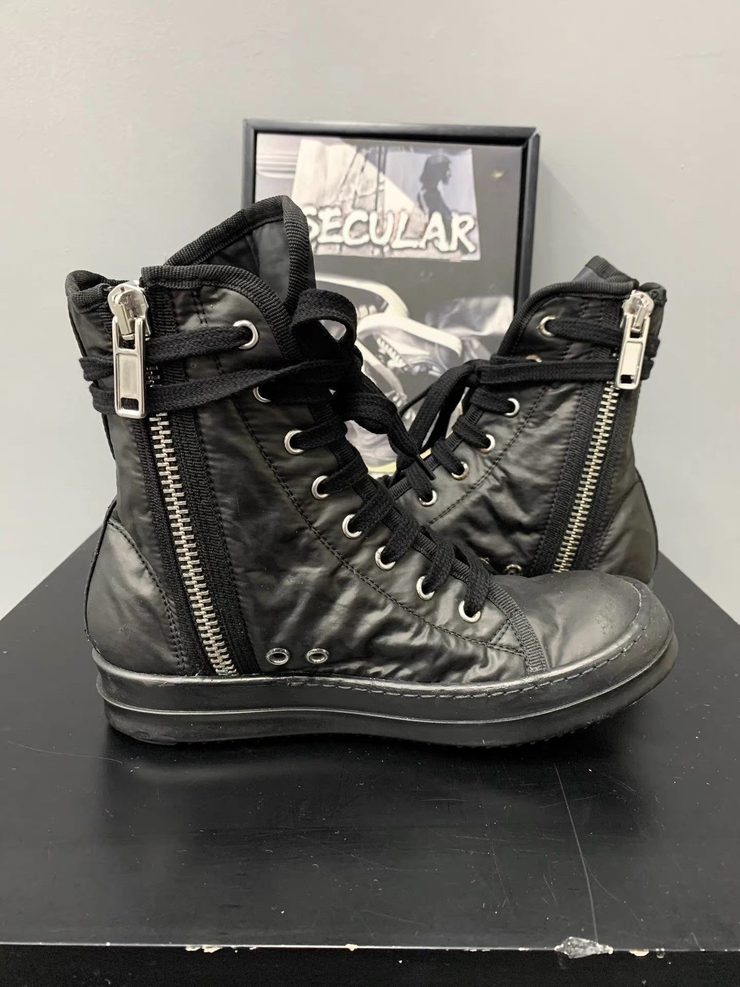 Rick Owens Rick Owens DRKSHDW Big Converse K34 Size US 5.5 / IT 35.5 - 5 Thumbnail