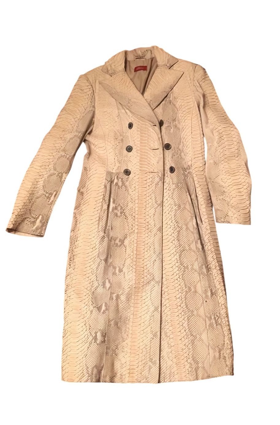 Brioni REAL PYTHONSKIN LEATHER COAT PINK POWDER Size M / US 6-8 / IT 42-44 - 1 Thumbnail