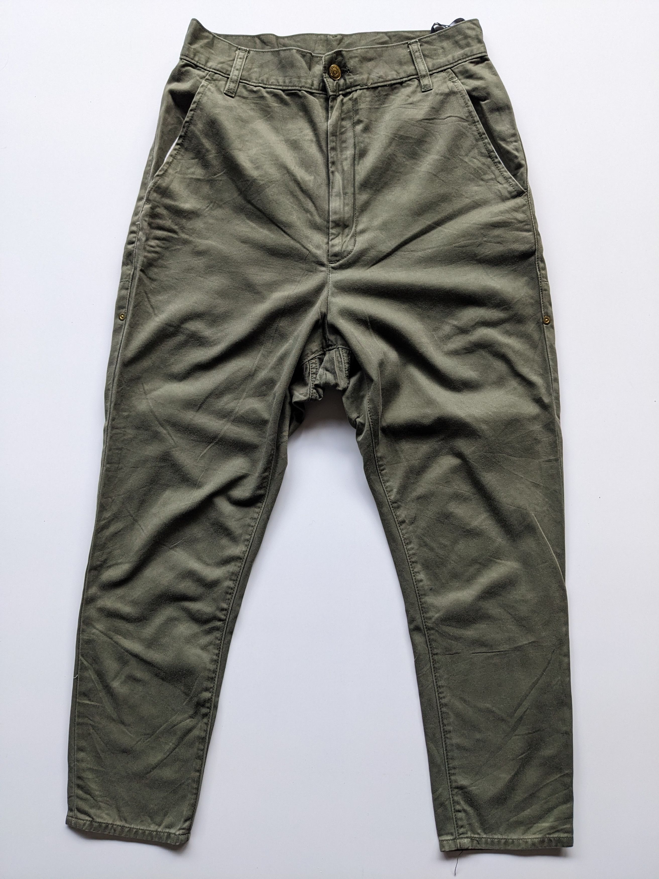 Issey Miyake × mercibeaucoup Mercibeaucoup monkey pant by Issey Miyake Size US 29 - 2 Thumbnail