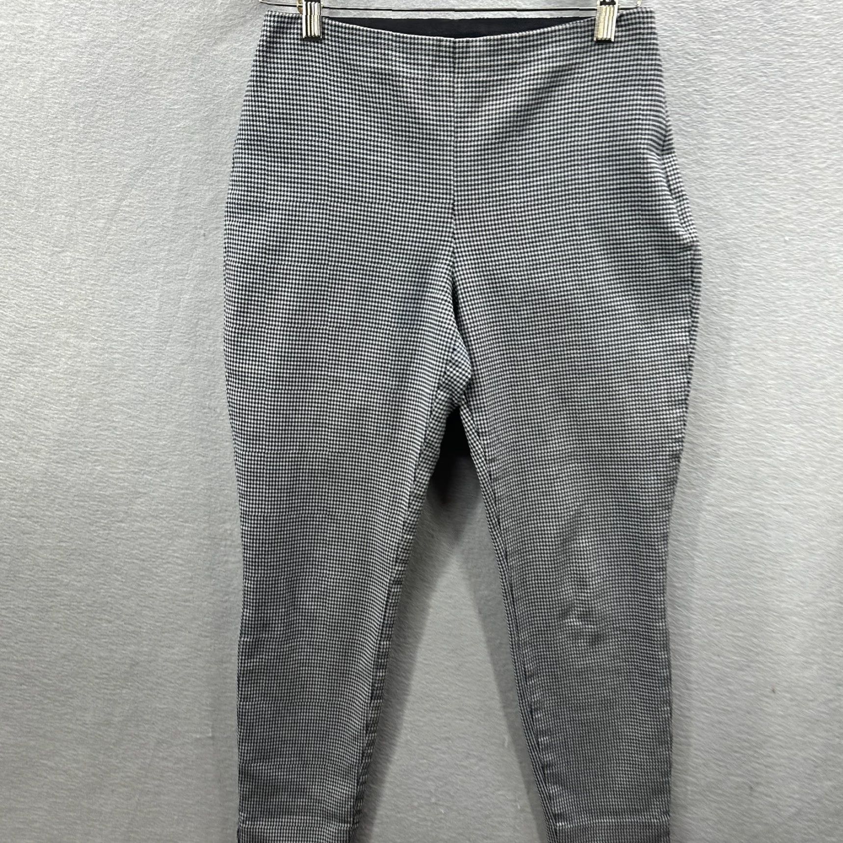 Polo Ralph Lauren Polo Ralph Lauren Pants Womens 6 Houndstooth Stretch Pull On Slim Fit Trousers Size 28" / US 6 / IT 42 - 2 Thumbnail