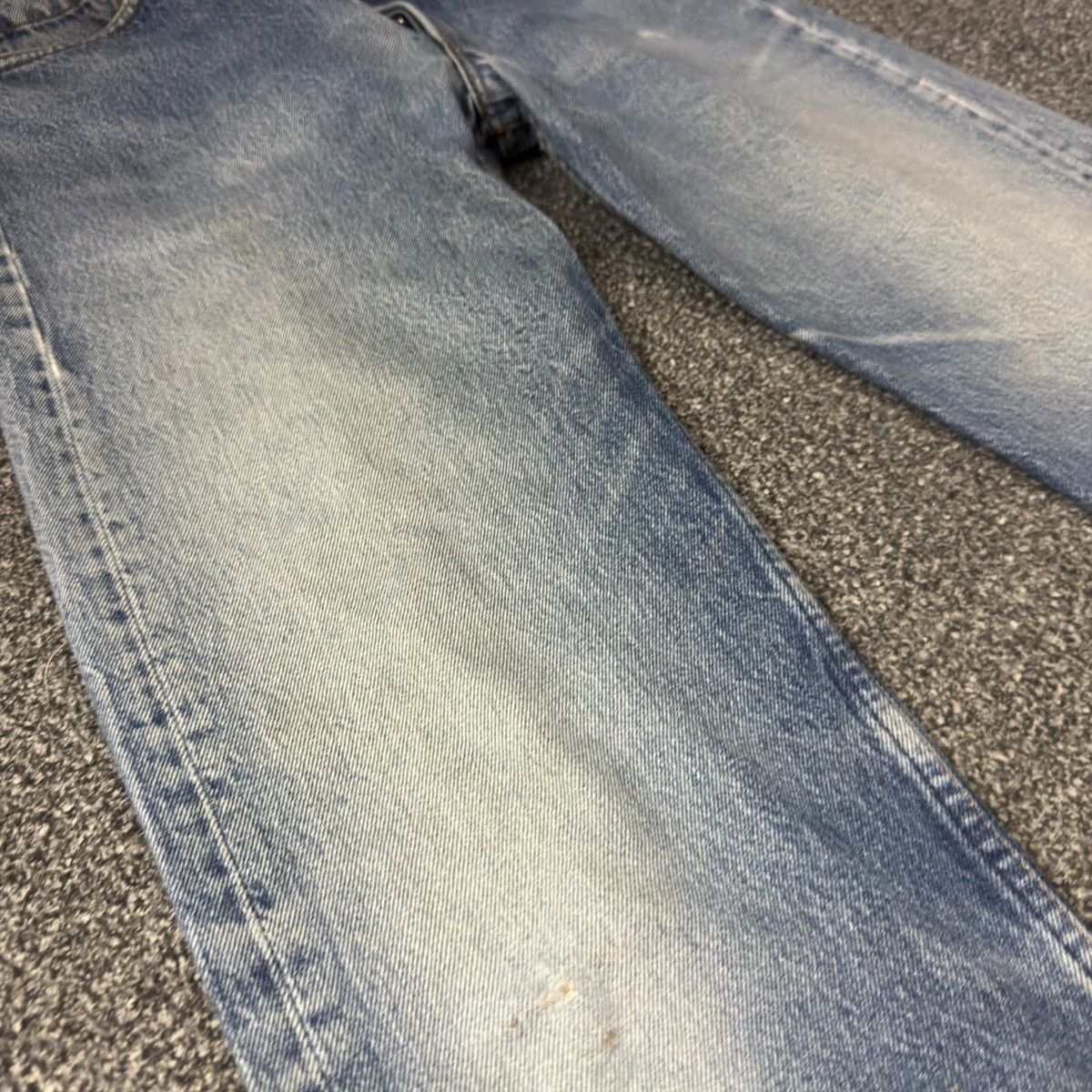 Levi's Vintage Clothing Vintage Levis 501 Acid Washed Faded Aging Denim Made in Usa Size US 33 - 5 Thumbnail
