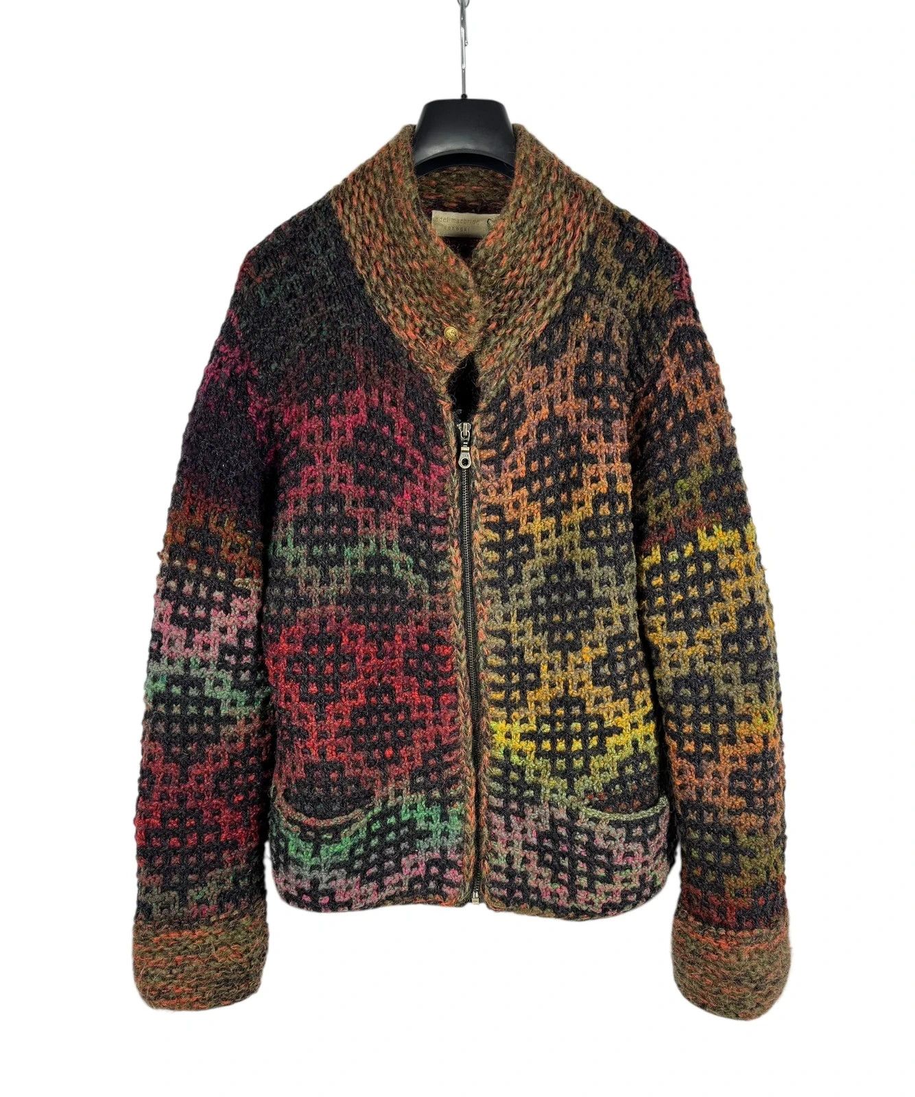 Other Edel Macbride Donegal Knit Cardigan Wool Silk Ireland Size XL / US 12-14 / IT 48-50 - 8 Thumbnail