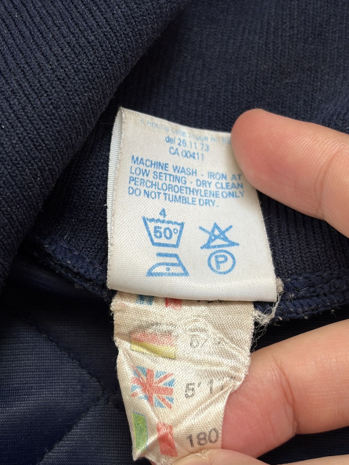 Adidas Vintage 80s Adidas Ventex Trefoil USA Olympic Track Jacket L Size US L / EU 52-54 / 3 - 4 Thumbnail