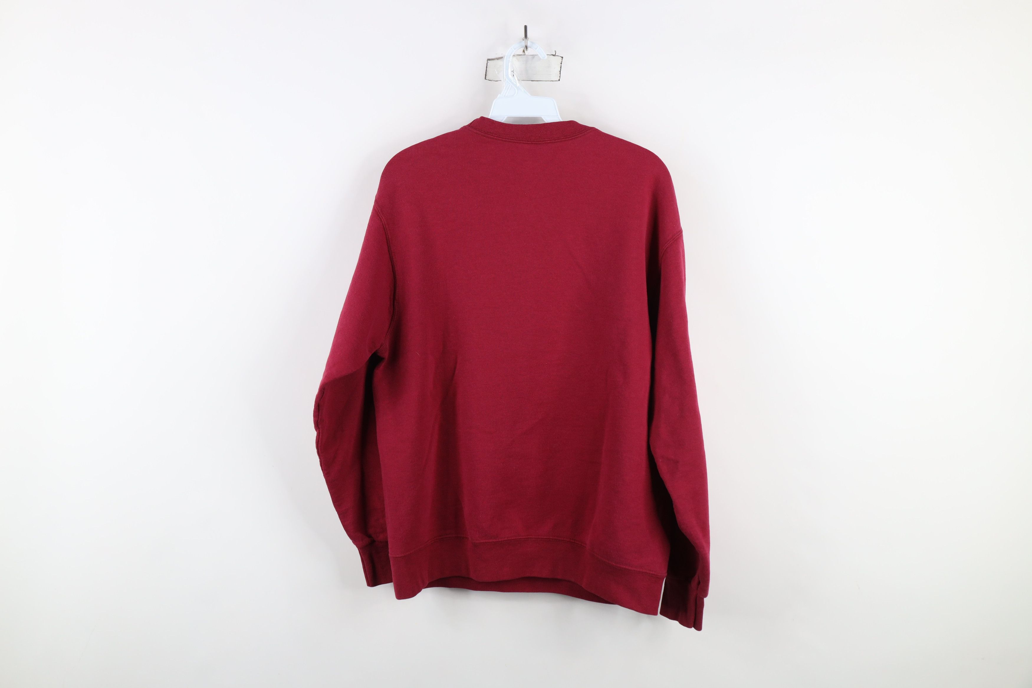 Vintage Vintage 90s Streetwear Spell Alaska Crewneck Sweatshirt Red Size US S / EU 44-46 / 1 - 11 Thumbnail