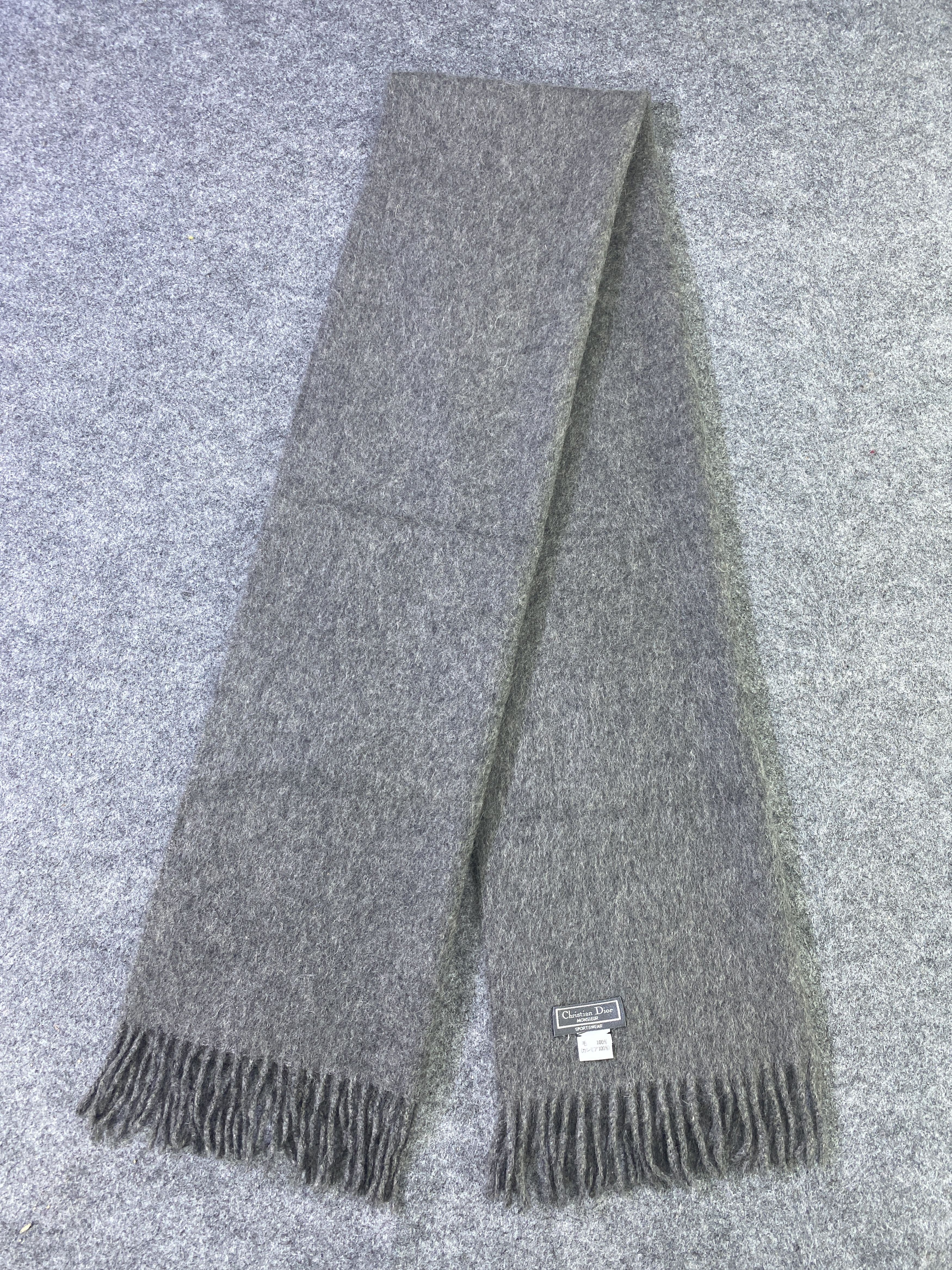 Christian Dior Monsieur Christian Dior Scarf / Muffler / Neckwear -T828 Size ONE SIZE - 4 Thumbnail