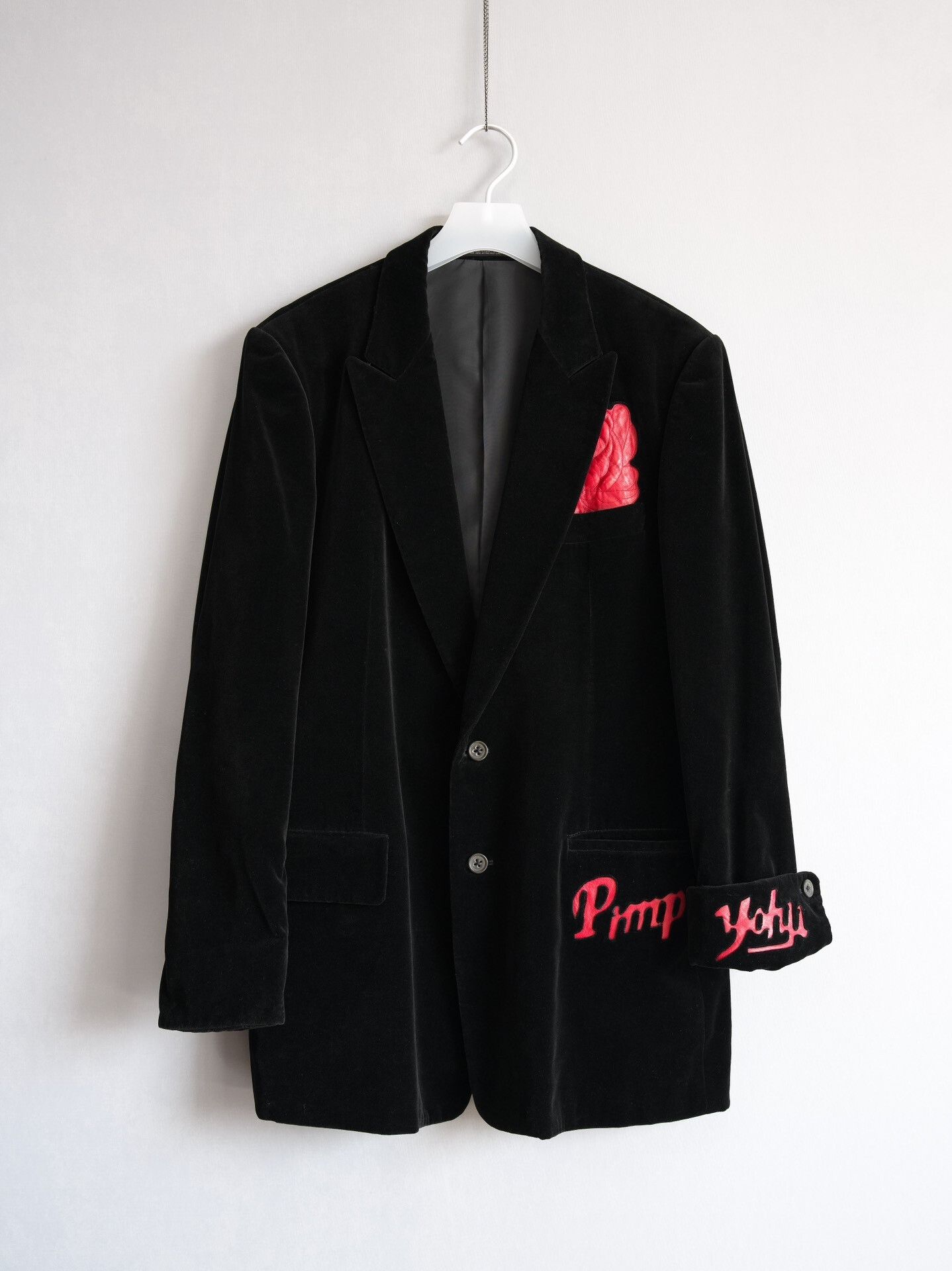 Yohji Yamamoto Yohji Yamamoto Velvet Rose Jacket Size US L / EU 52-54 / 3 - 1 Thumbnail
