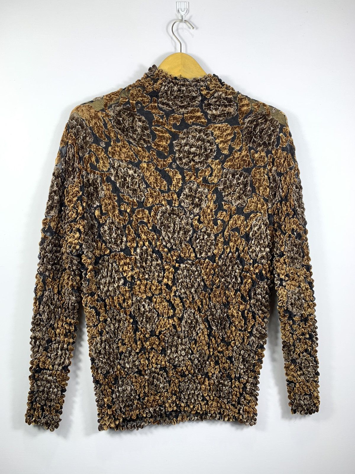 Issey Miyake Rave Wear Spider Shibori Top Shirt Corrose Style Size US M / EU 48-50 / 2 - 4 Thumbnail