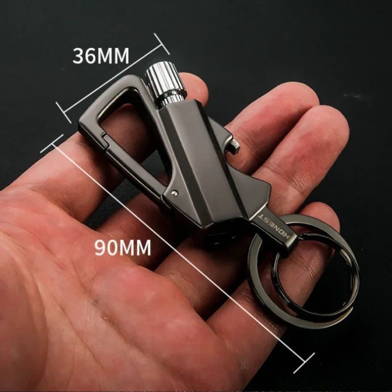 Vintage Keychain Kerosene Lighter Torch Cigarette Lighters Size ONE SIZE - 4 Thumbnail