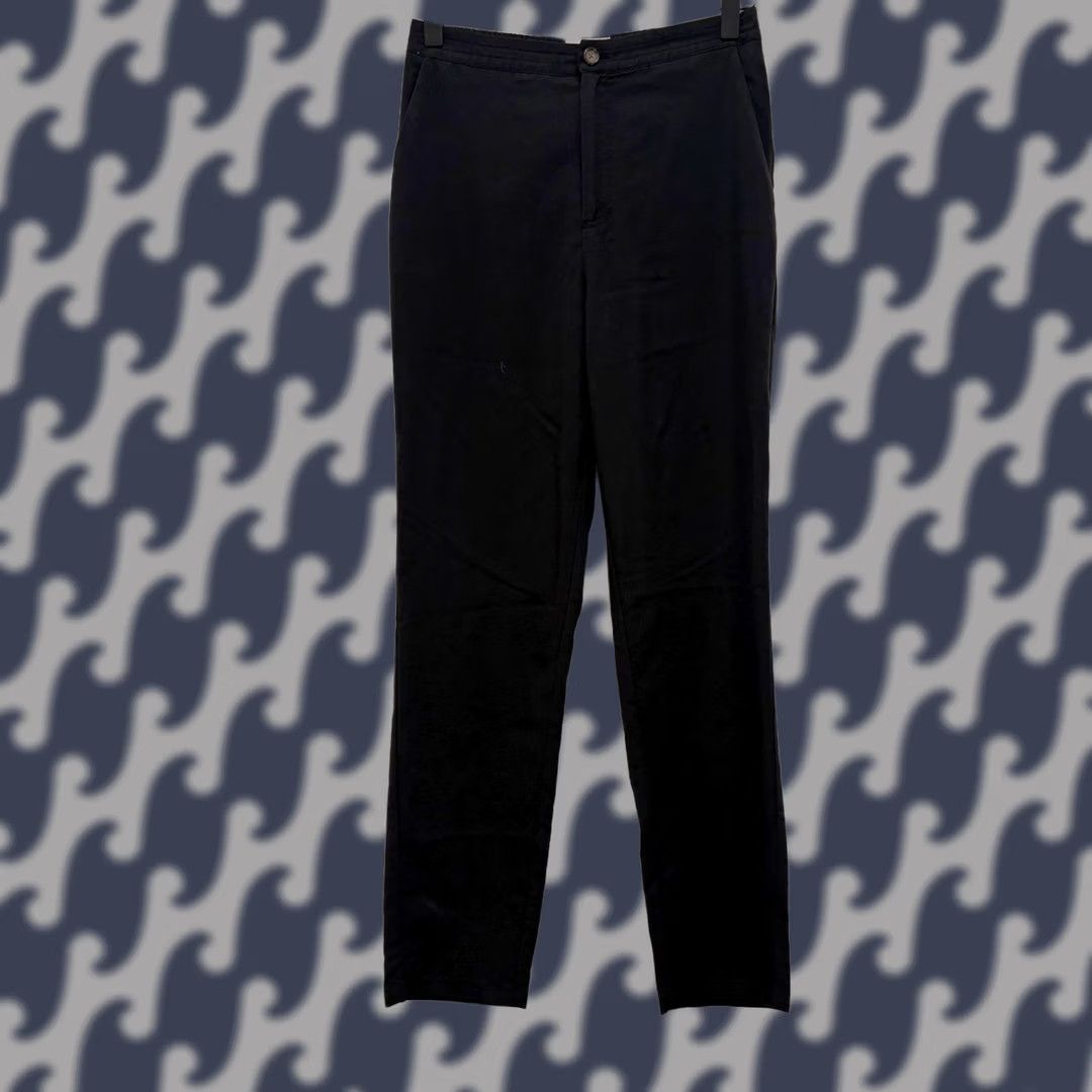 Marine Layer Marine Layer Allison Pant Black Straight Leg Trousers XS Elastic Waist Size 26" / US 2 / IT 38 - 1 Thumbnail
