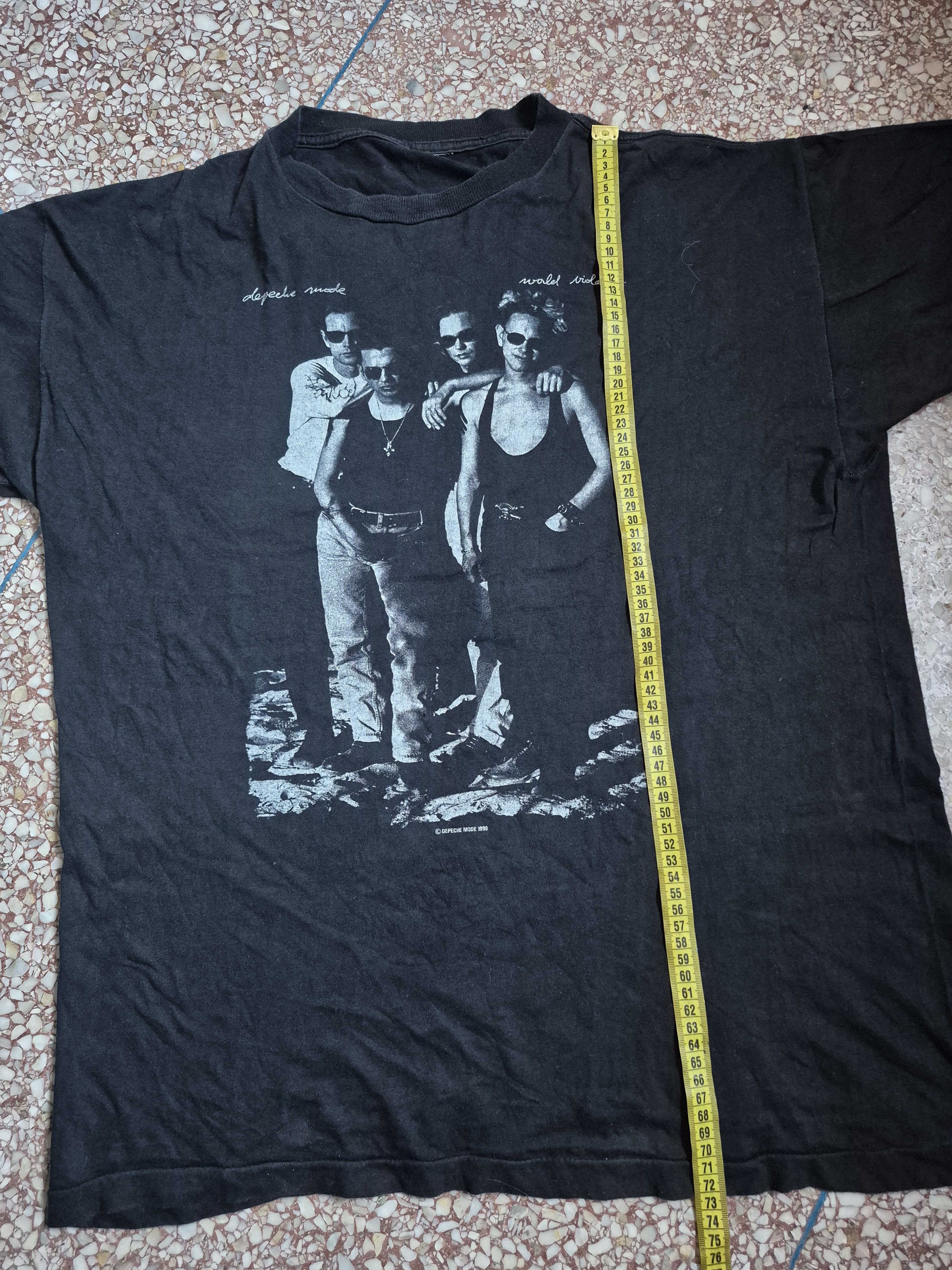 Other Vintage DEPECHE MODE 1990' T-SHIRT Europ Tour L Size US M / EU 48-50 / 2 - 9 Thumbnail