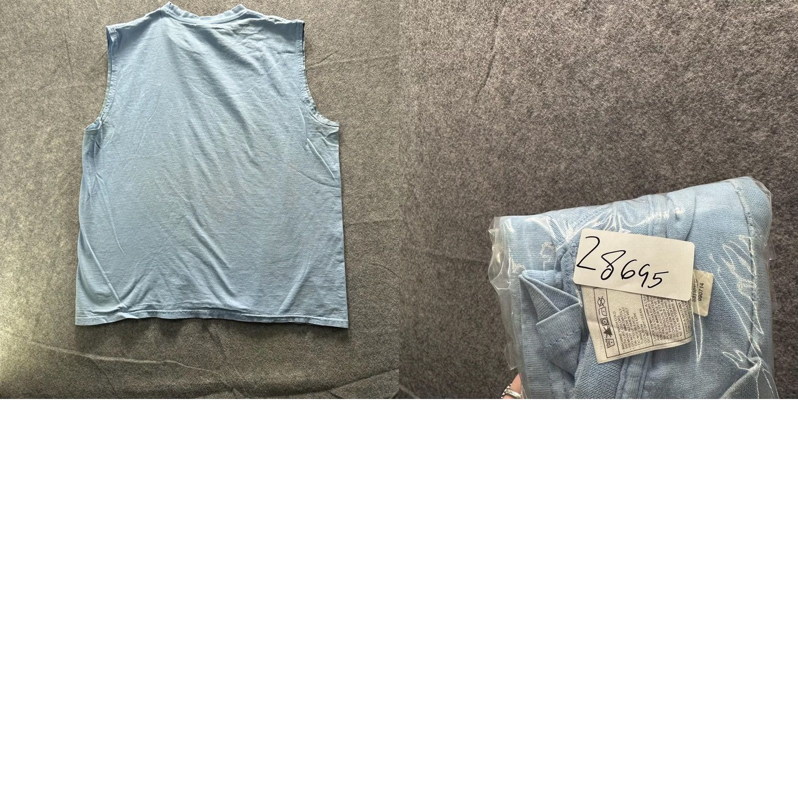 Nike Nike Shirt Mens L Blue Sleeveless Swoosh Logo Tank Crewneck Cotton Jersey Size US L / EU 52-54 / 3 - 8 Thumbnail