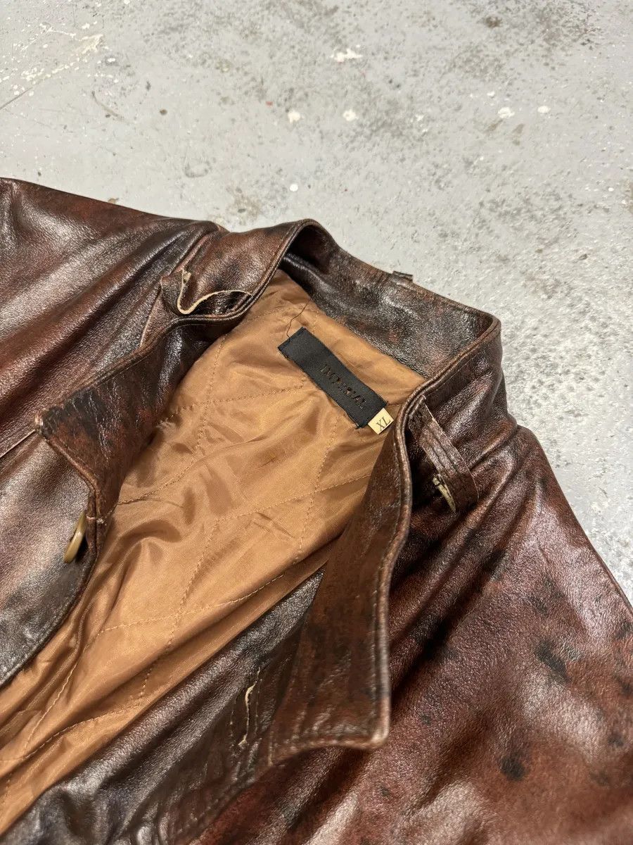 Imperial 2000s Imperial Obscur Brown Leather Straps Jacket Size US M / EU 48-50 / 2 - 8 Thumbnail