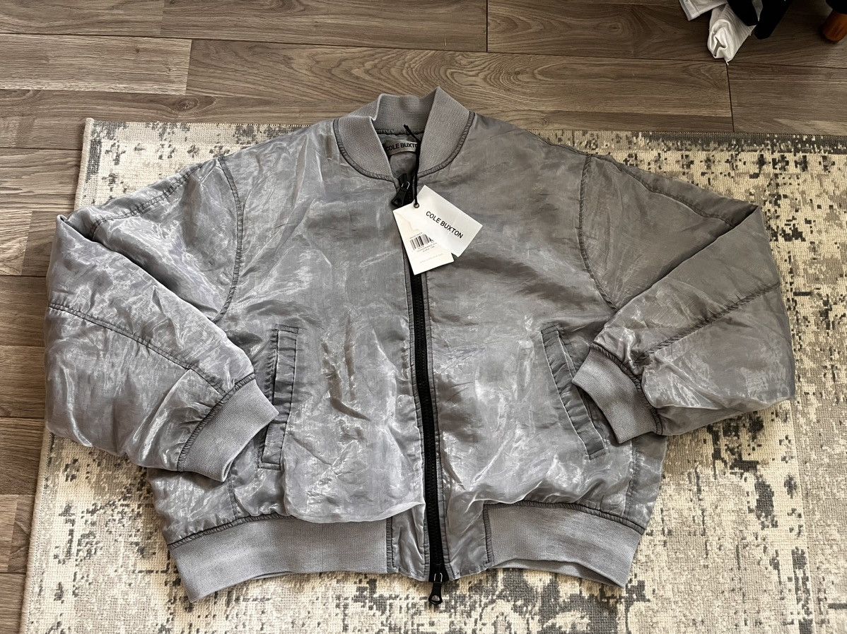Cole Buxton Cole Buxton Organza Bomber jacket | Grailed Cole Buxton Cole Buxton Organza Bomber jacket | Grailed