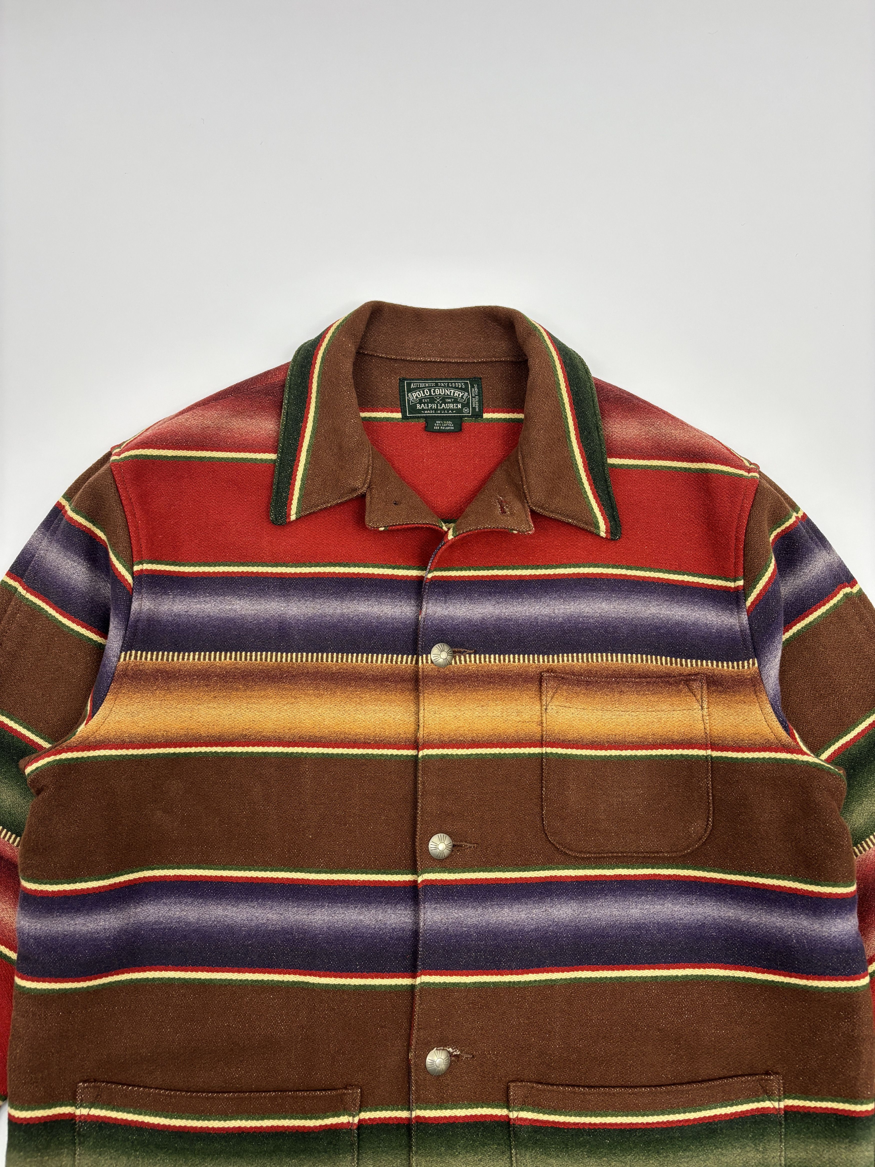 Ralph Lauren Ralph Lauren Polo Country Serape Jacket Made in USA Size US M / EU 48-50 / 2 - 4 Thumbnail