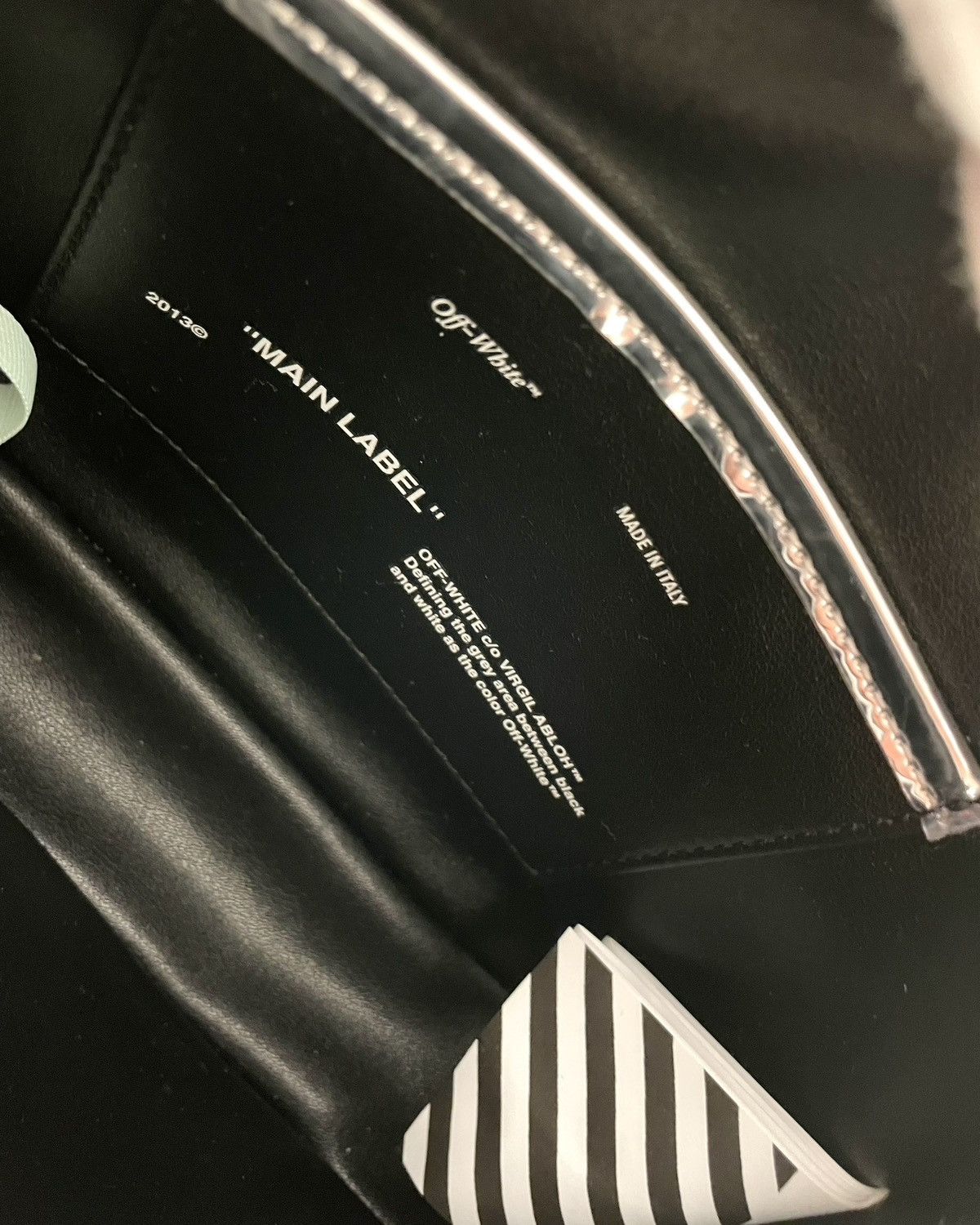 Off-White OFF-WHITE FW 18 Silver Mirror Camera Bag Size ONE SIZE - 9 Thumbnail
