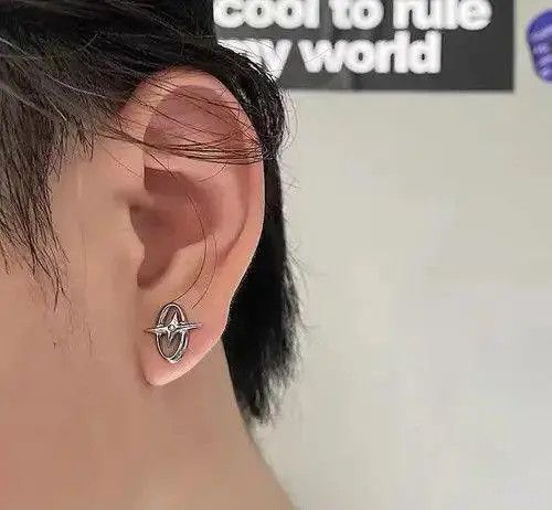 Jewelry Hirayama x Kita 🔥925 silver vintage star stud earrings Size ONE SIZE - 5 Thumbnail